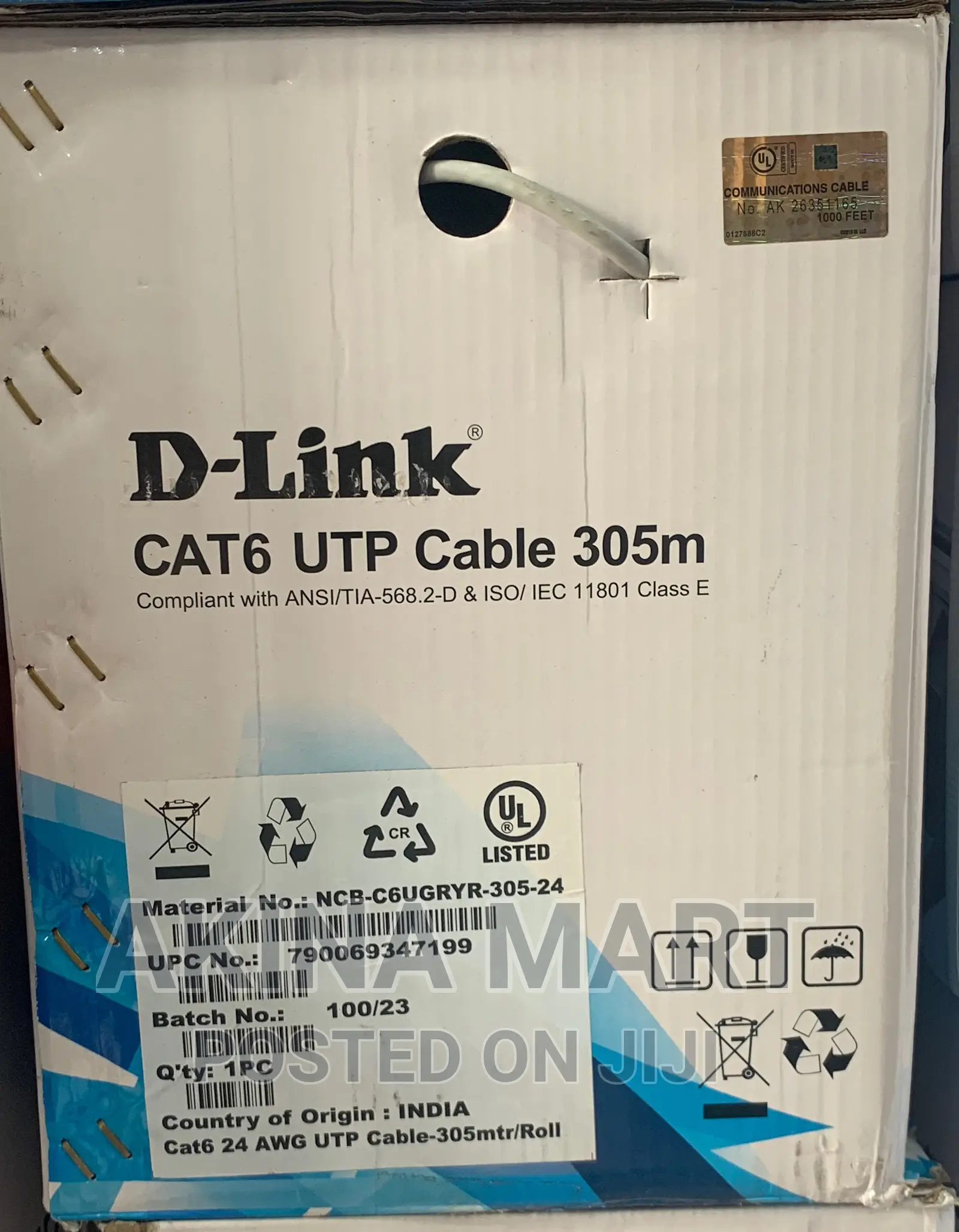 Dlink Cat6 Cable 305m