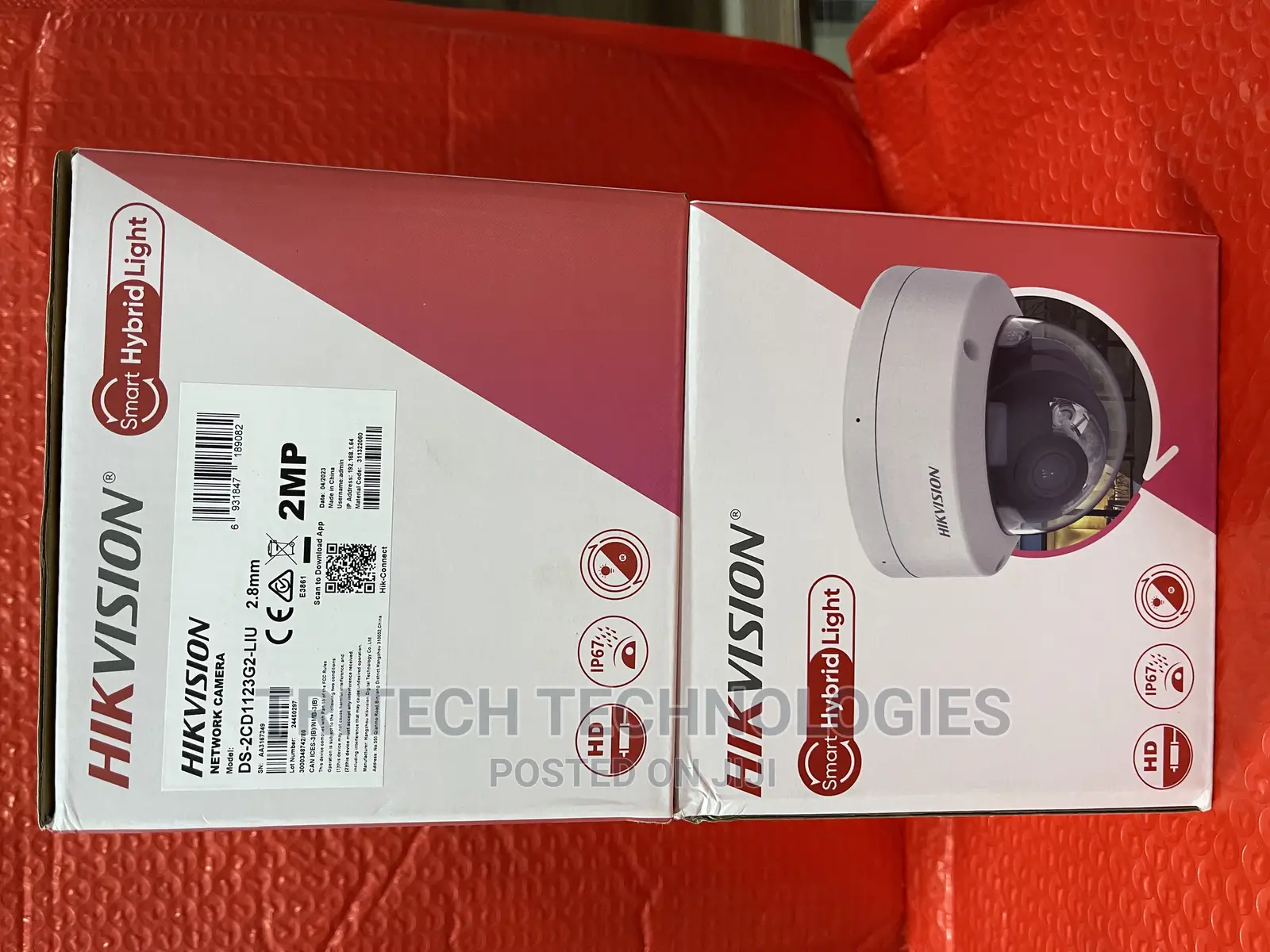 Hikvision Ds-2cd1123g2-Liu 2mp 2.8mm Colorvu Dome Camera