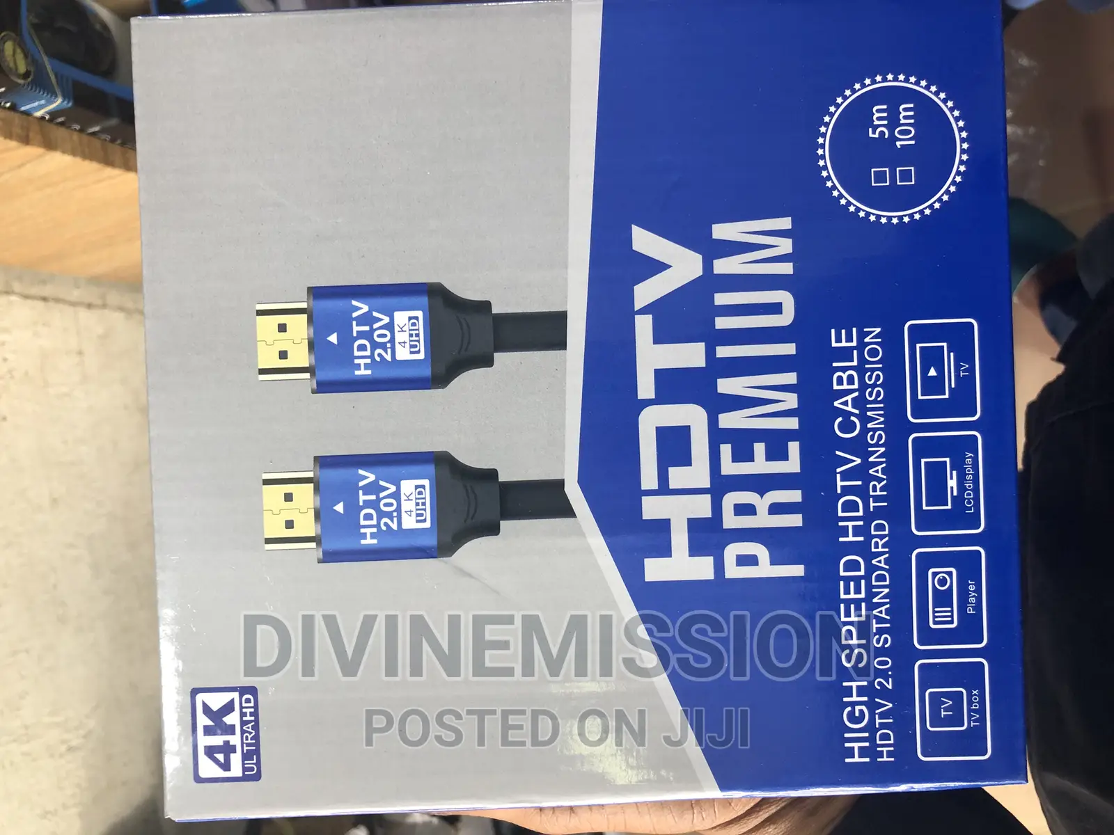Hdmi to Hdmi Quality Cord. 10 Miters.