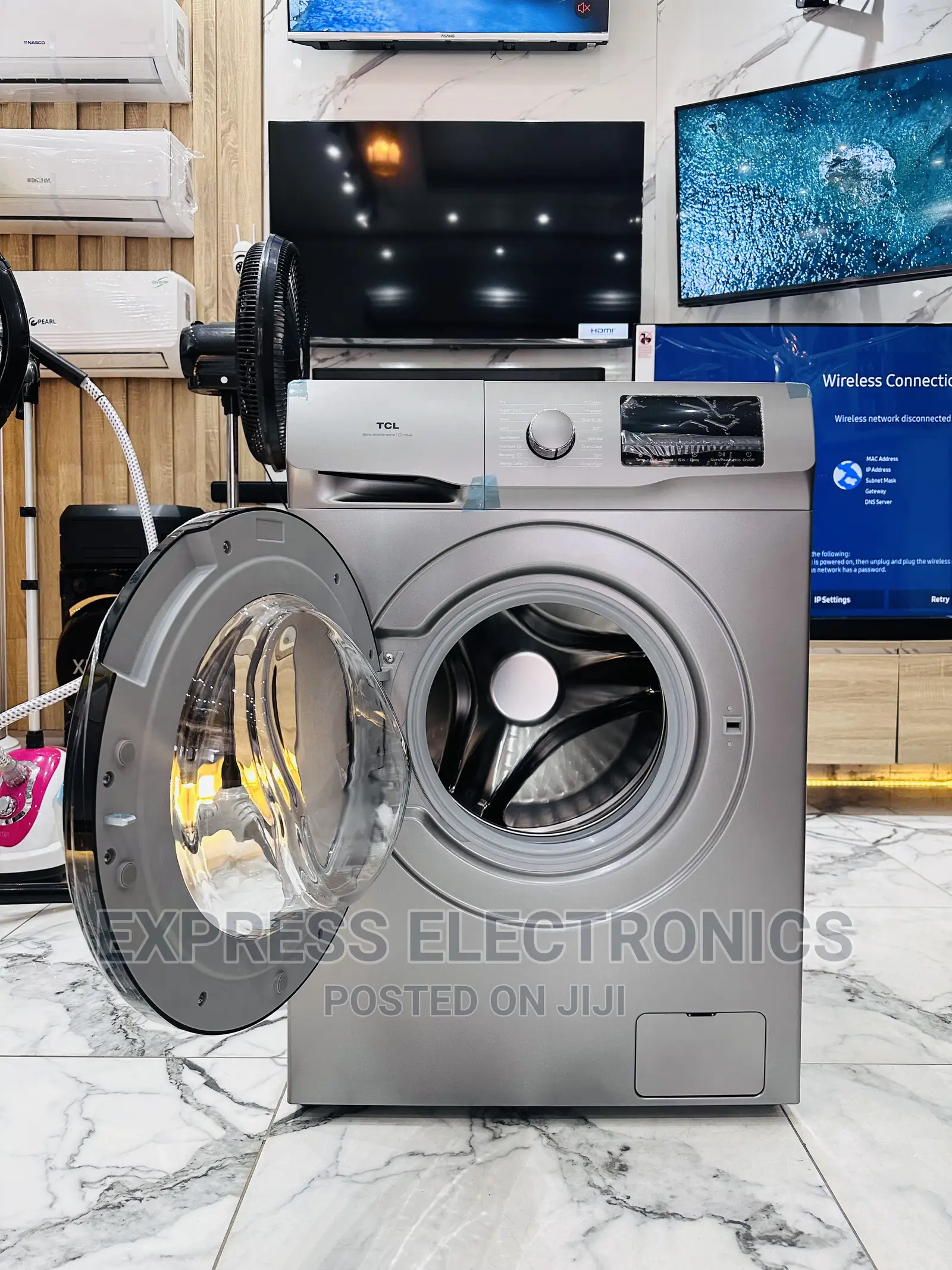 Digital Inverter Motor P609fl 9kg Front Load TCL Washing