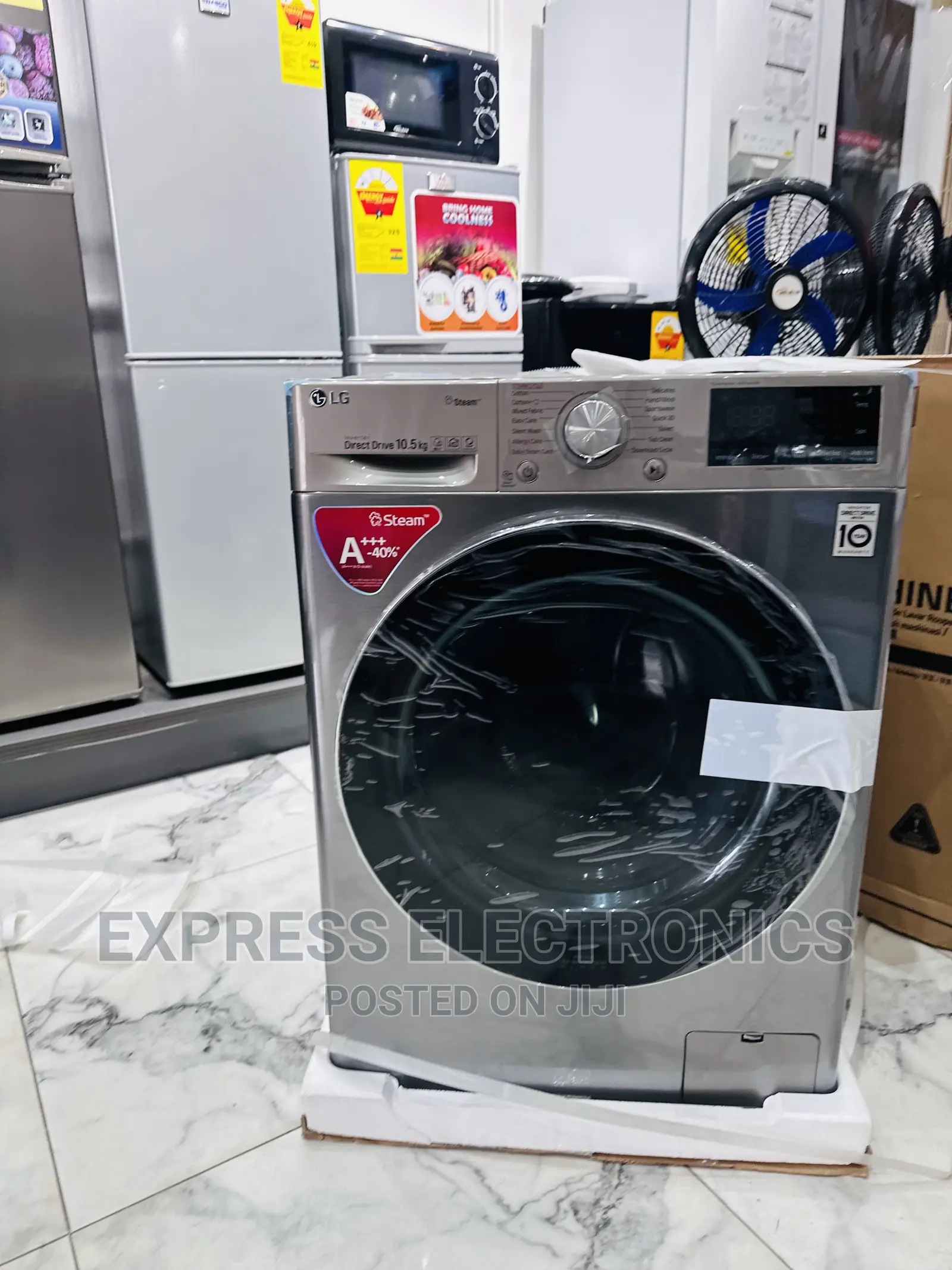 7kg Front Load Washing Machine LG Full Auto