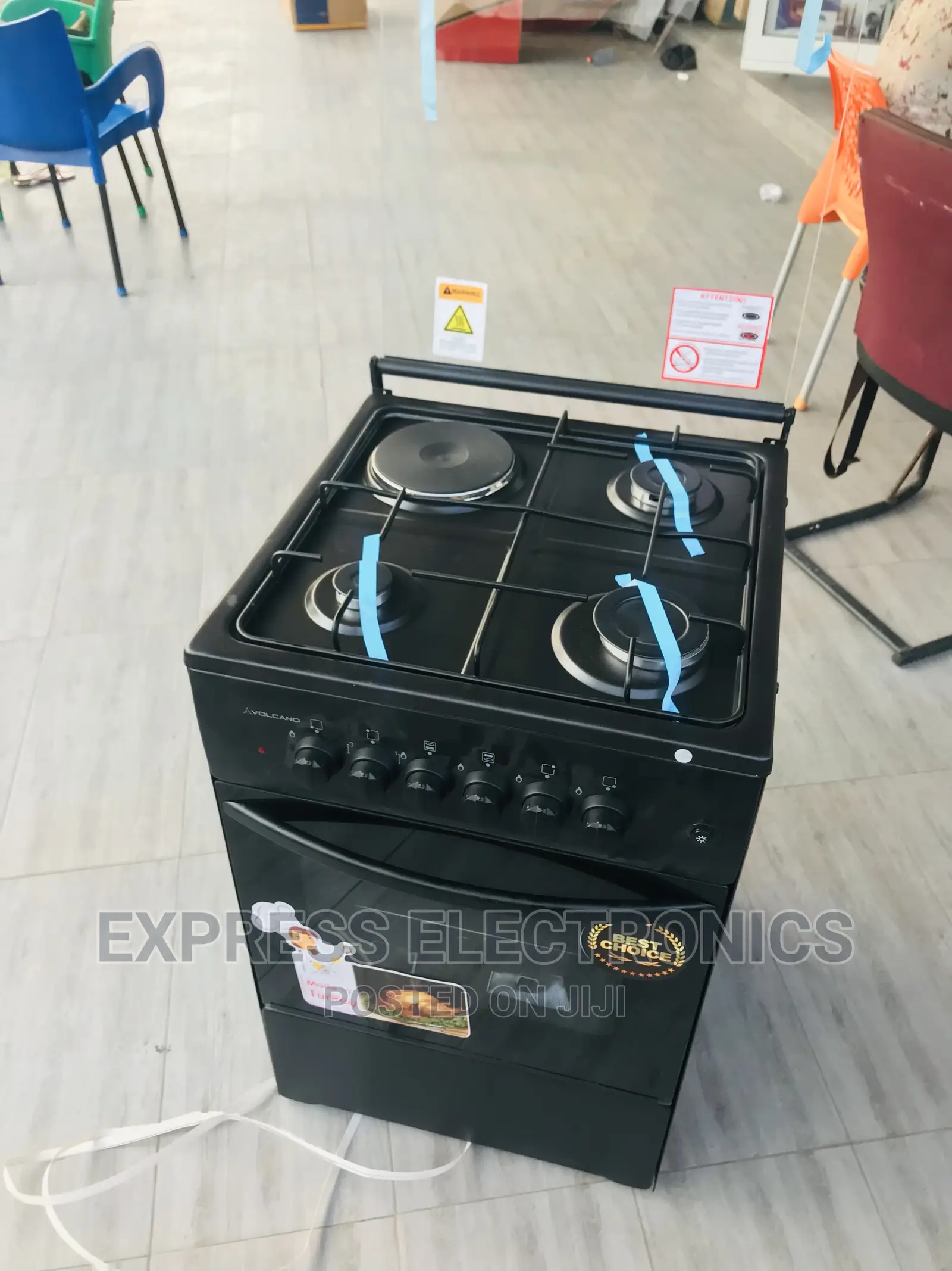 High Quality Black Oven Grill 3-1 Gas Electric Cooker