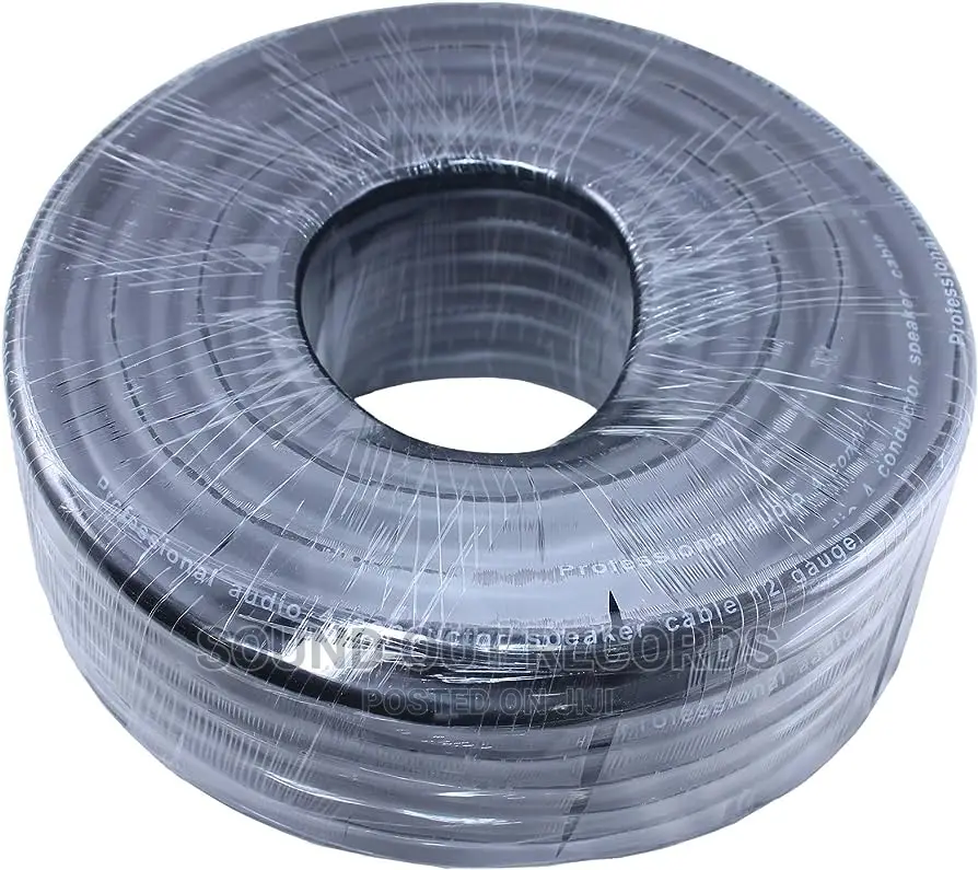 100m Shielded 4core Full Range, Active Bass-Sub Woofer Speaker Cables