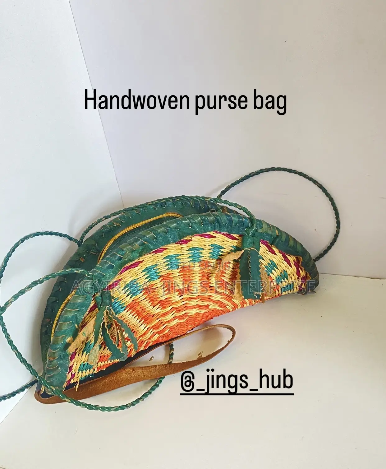 Bolga Handwoven Bag
