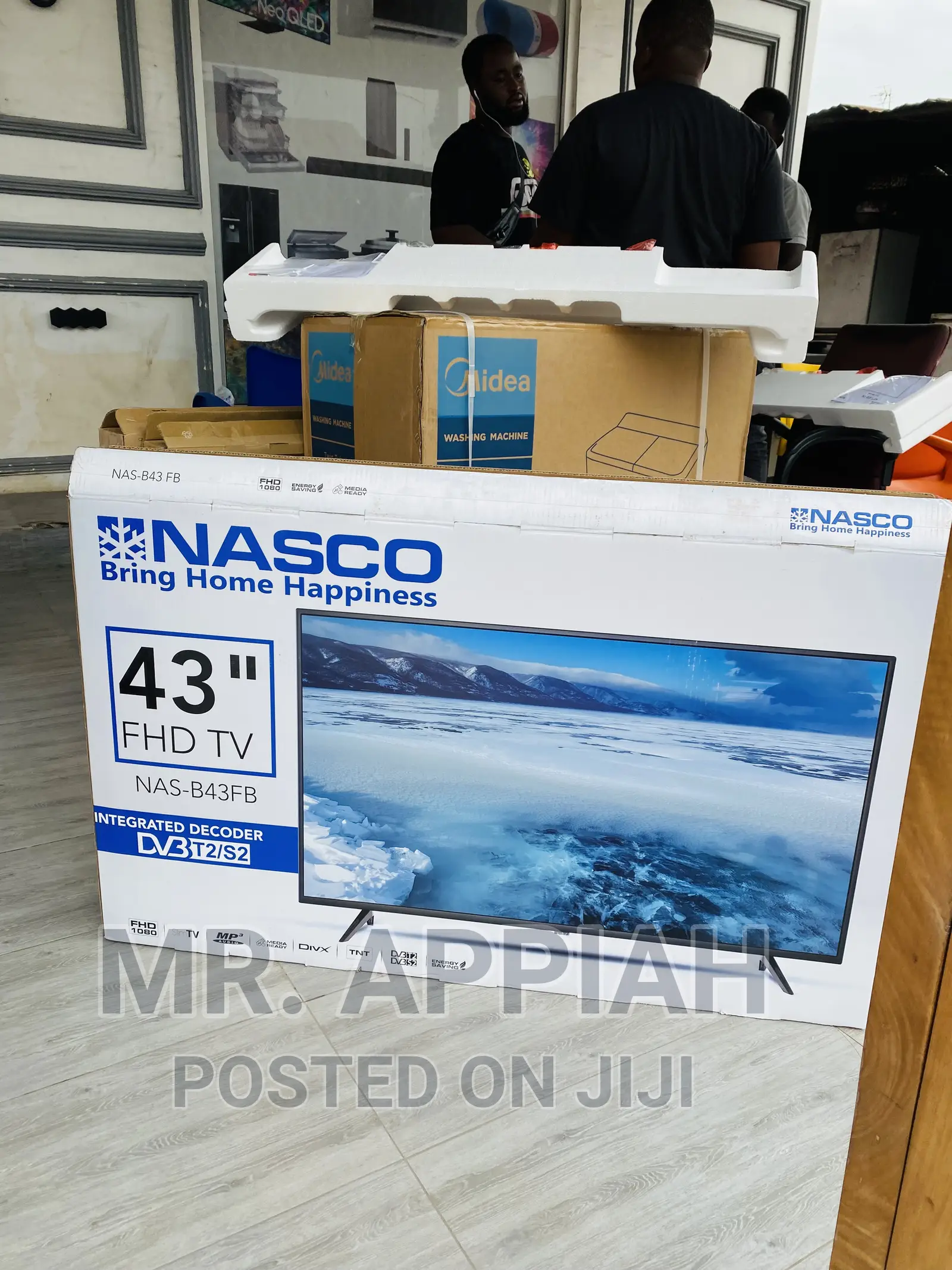 New Nasco 43 Inch Digital Full HD LED Tv(Black)