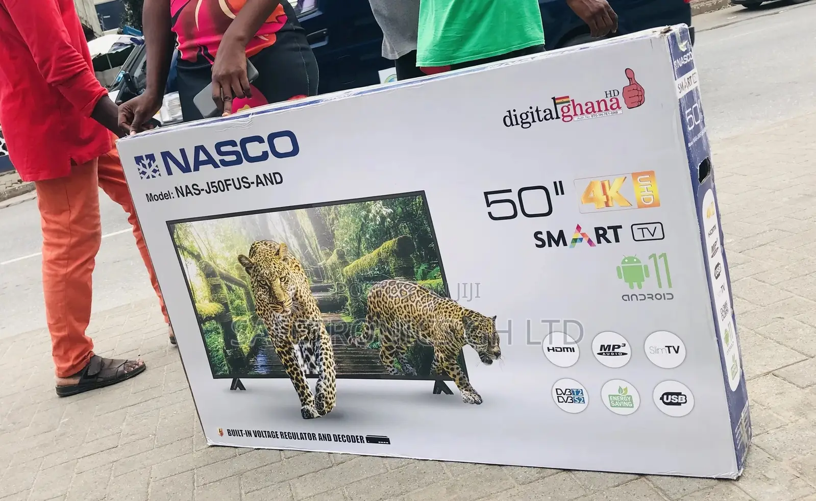 50 Inches Glossy LED Smart Original Nasco Tv