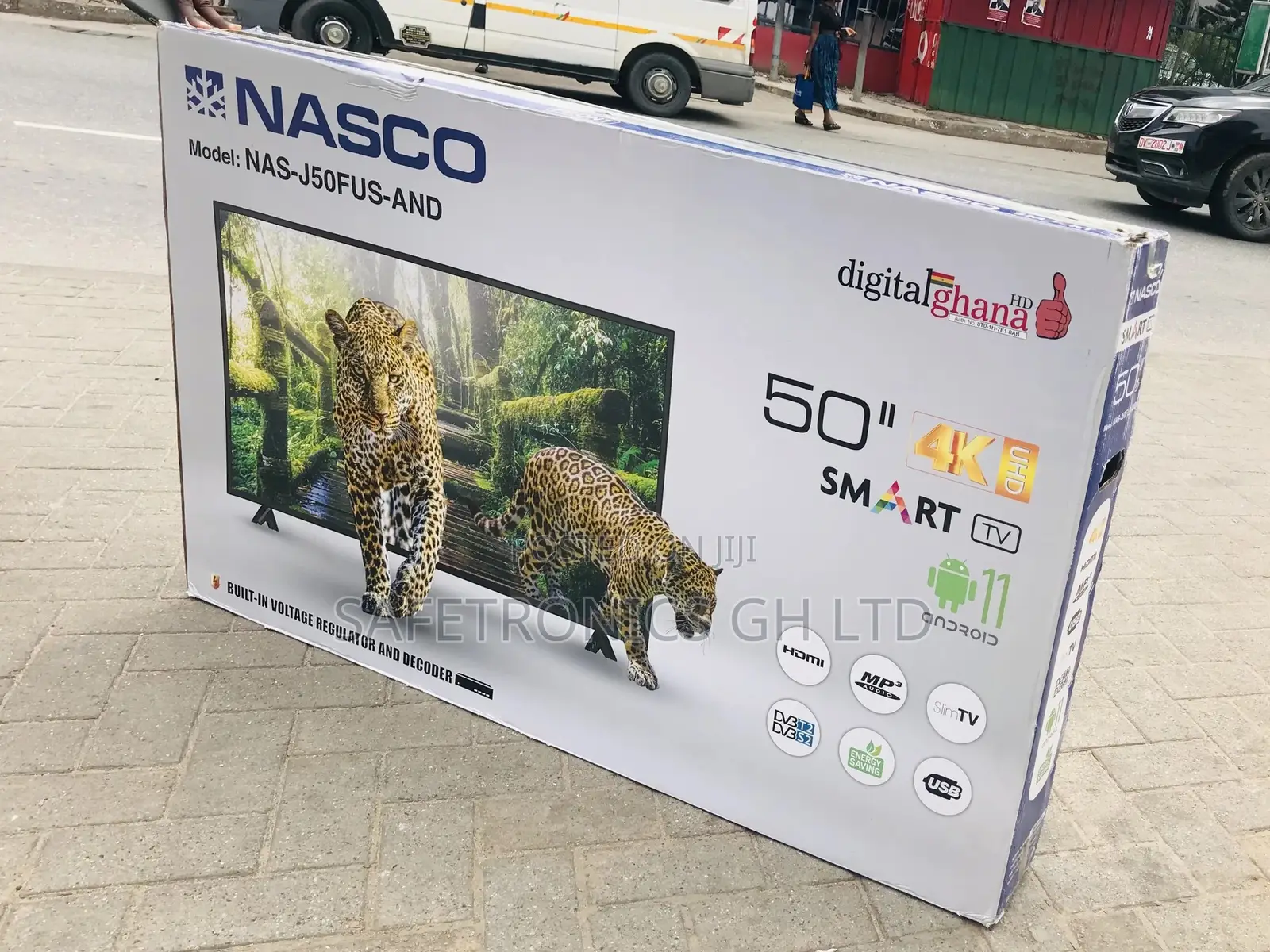 Essential New Nasco 50 Inches Glossy LED Smart Tv