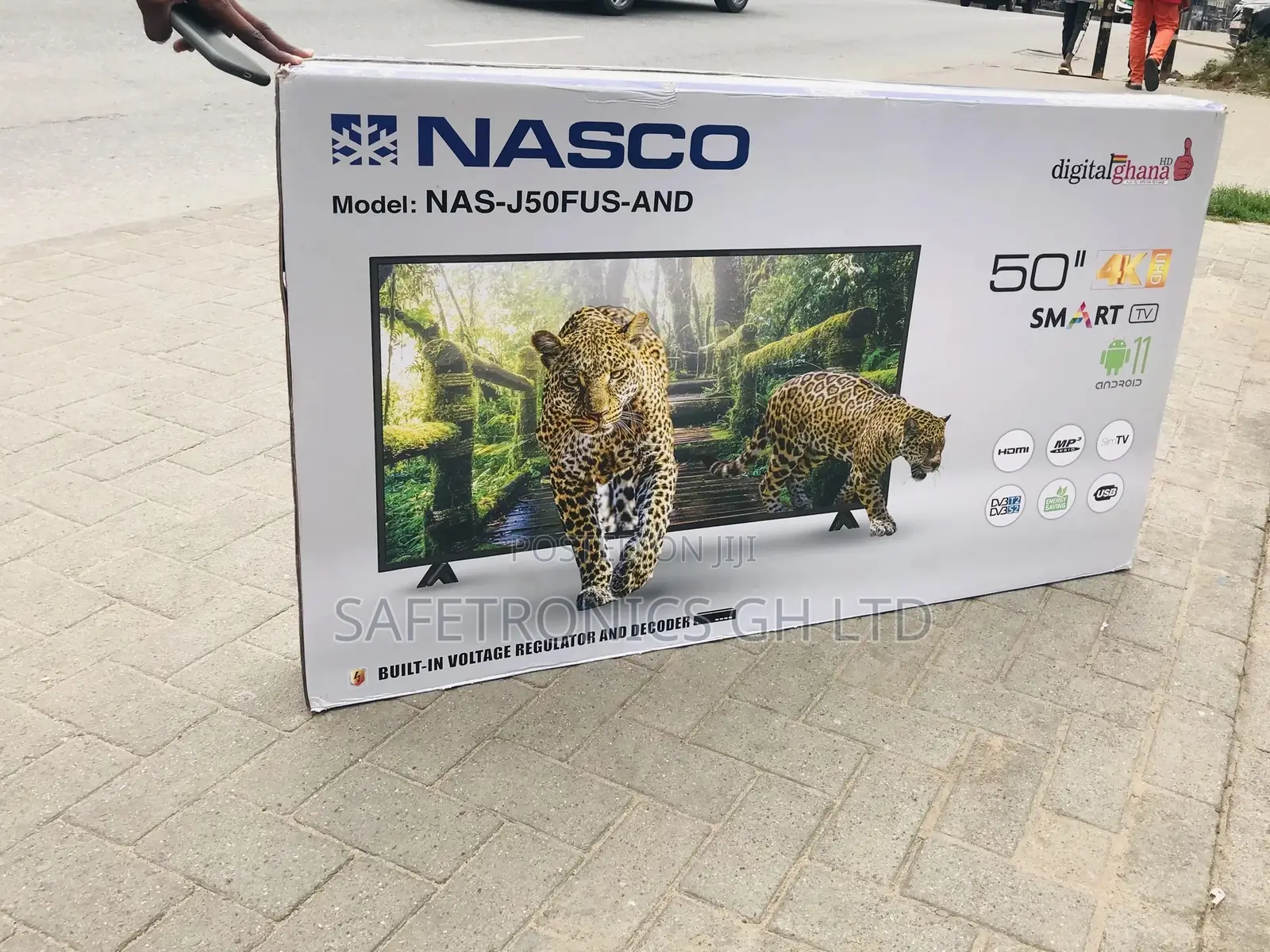 Best Sales on 50 Inches Glossy Smart Nasco LED Tv