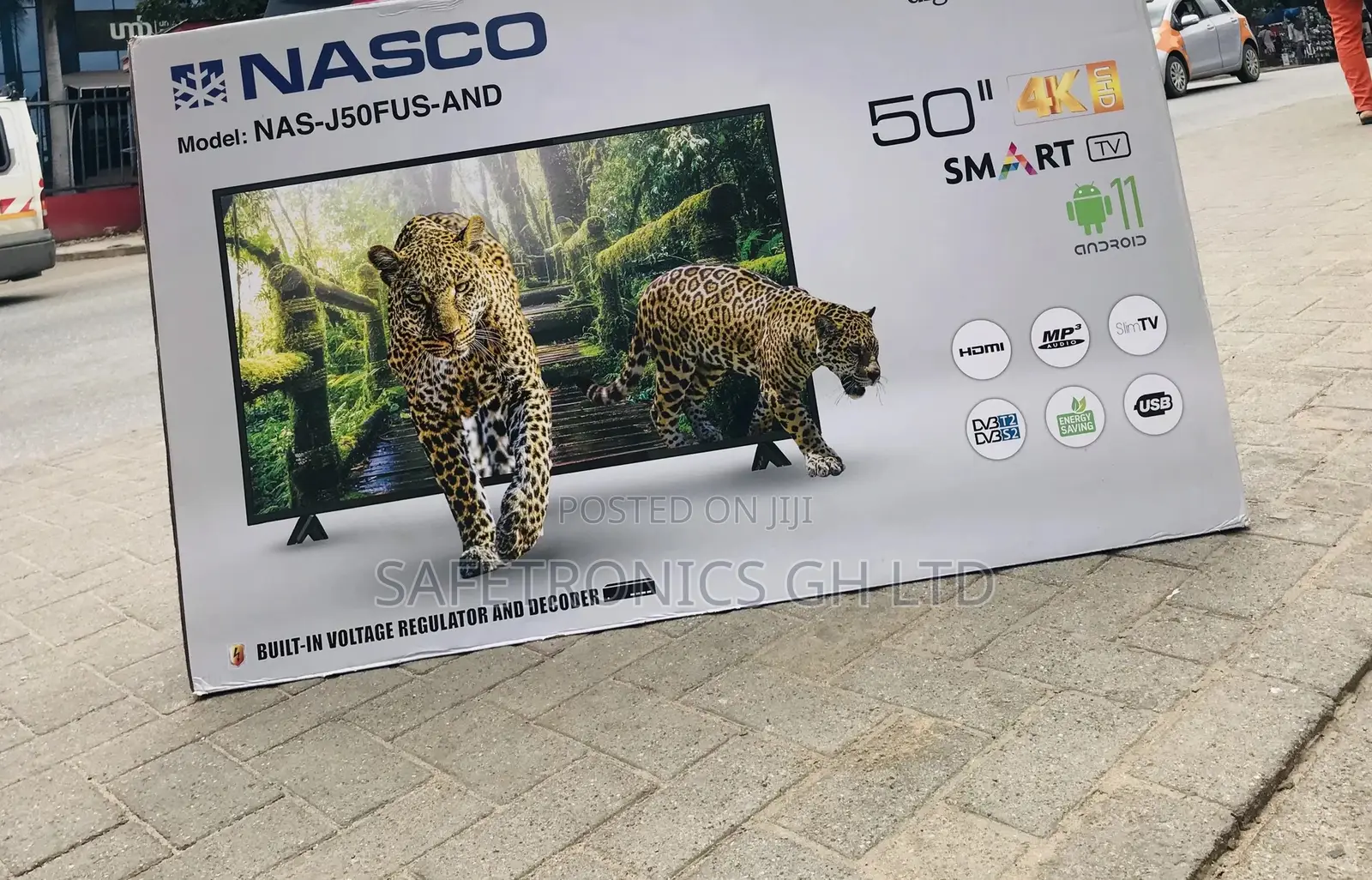 Best Sales on 50 Inches Glossy Smart Nasco LED Tv