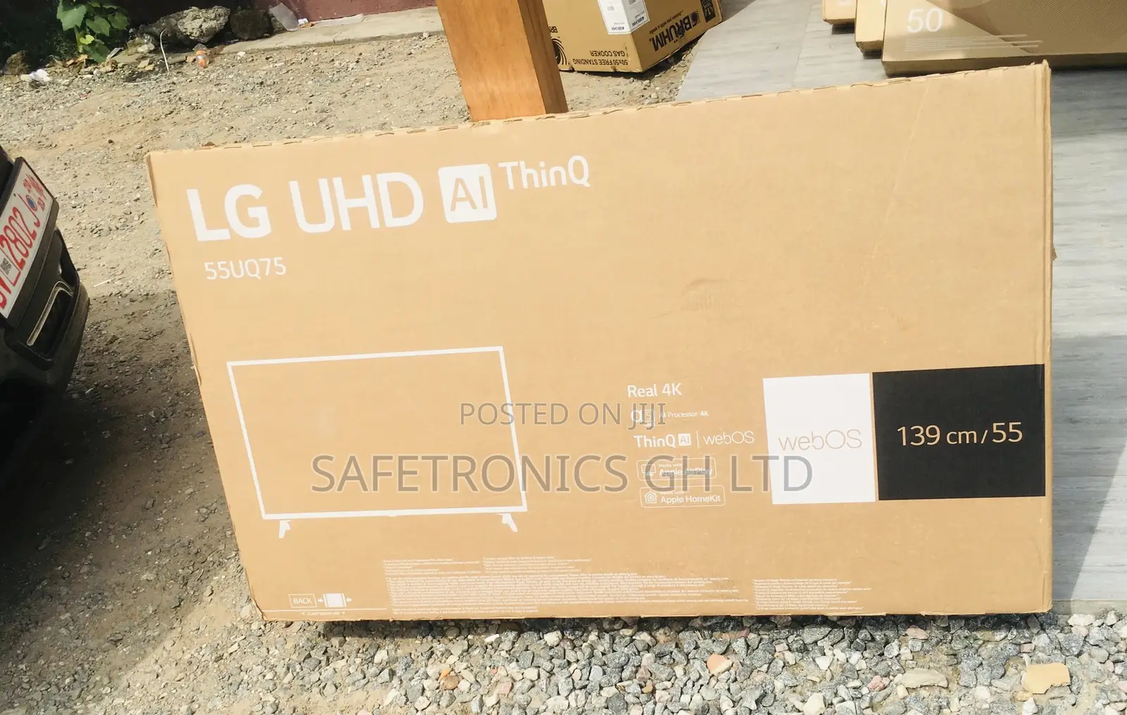 Lg Available 55 Inches Glossy UQ75 LED UHD LED Tv