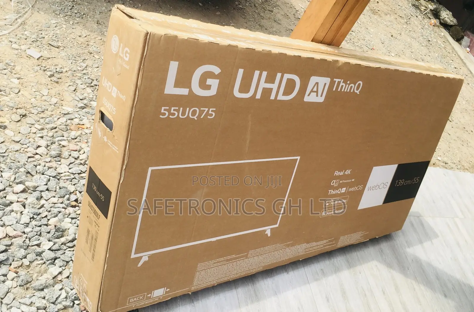High Quality UQ75 LED Glossy 55 Inches Lg Tv