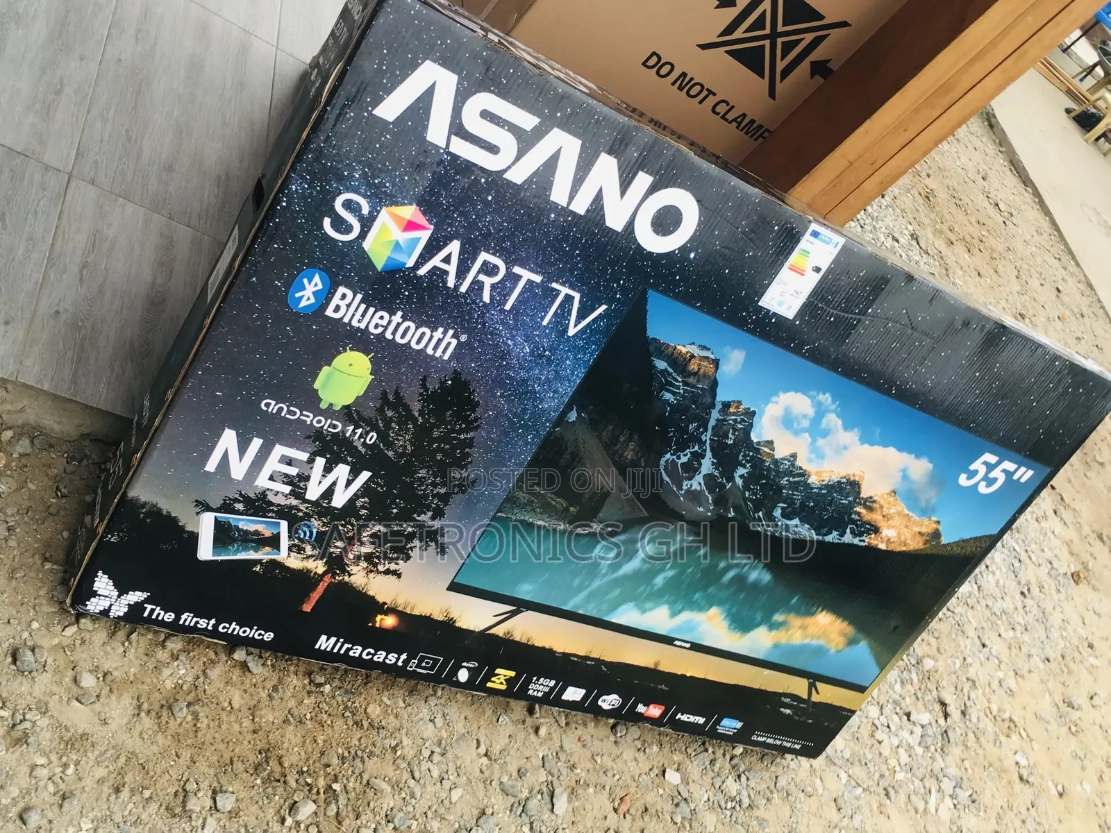 Asano Smart UHD 55 Inches LED Glossy Tv