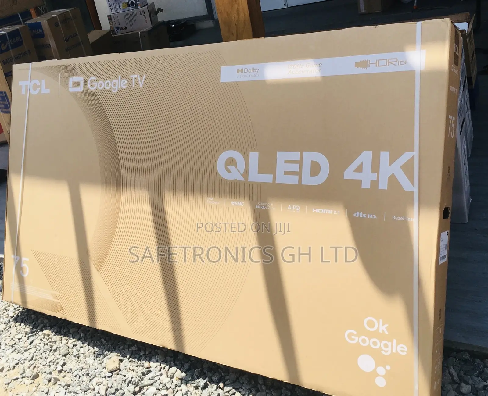 TCL C645 75 Inches Glossy QLED Smart Tv