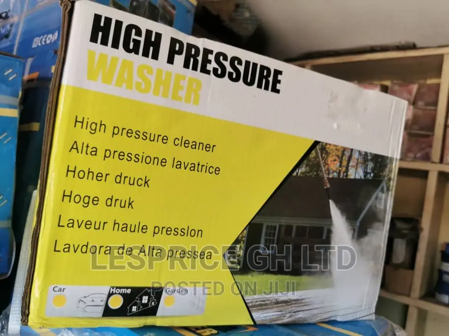 Pressure Power Very High to Clear All Dirt