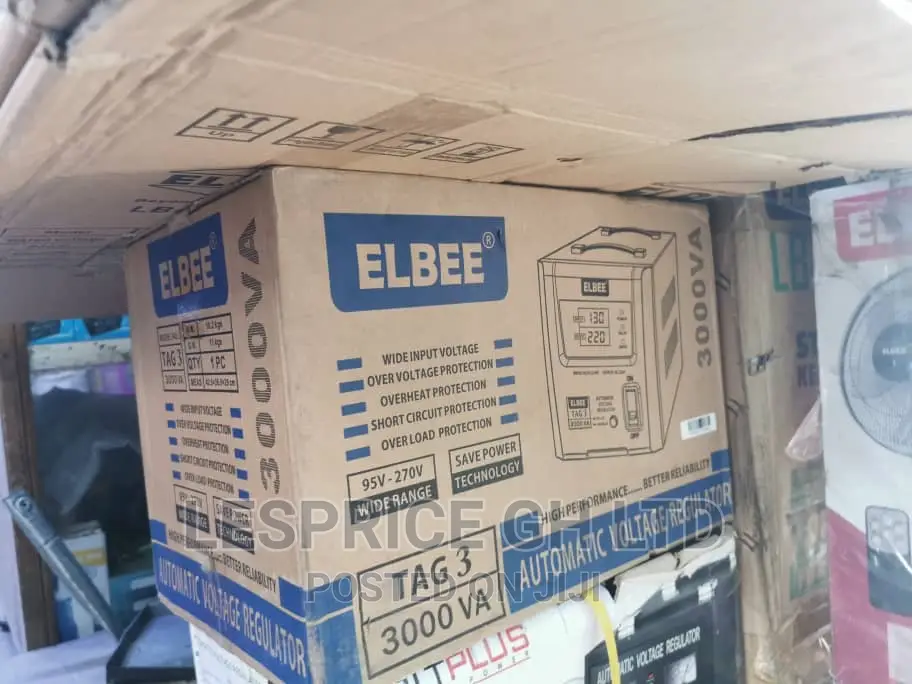 Elbee 3000VA Stabilizer on Promo Oo! 