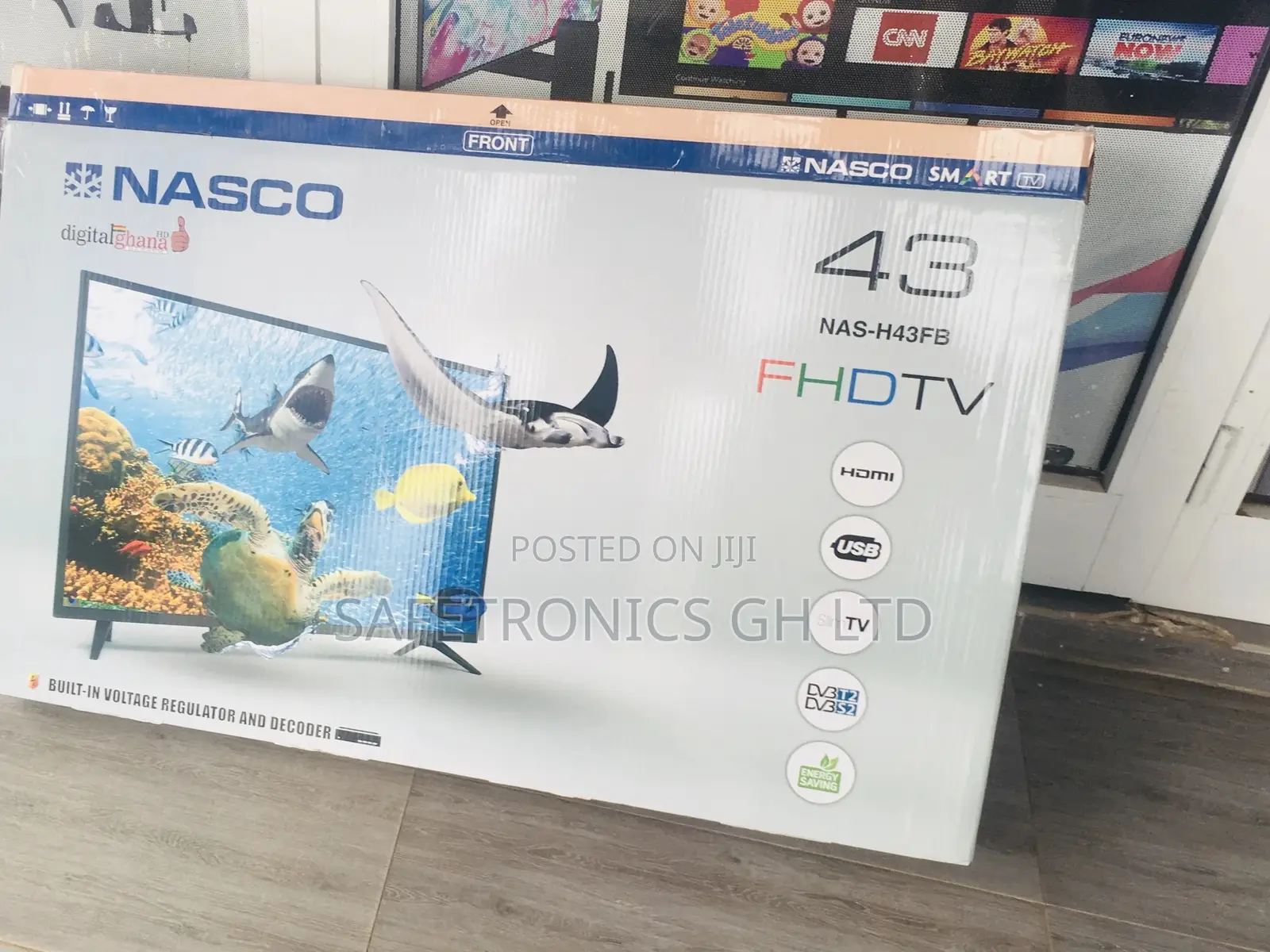 Digital 43 Inches Glossy Satellite LED Nasco Tv