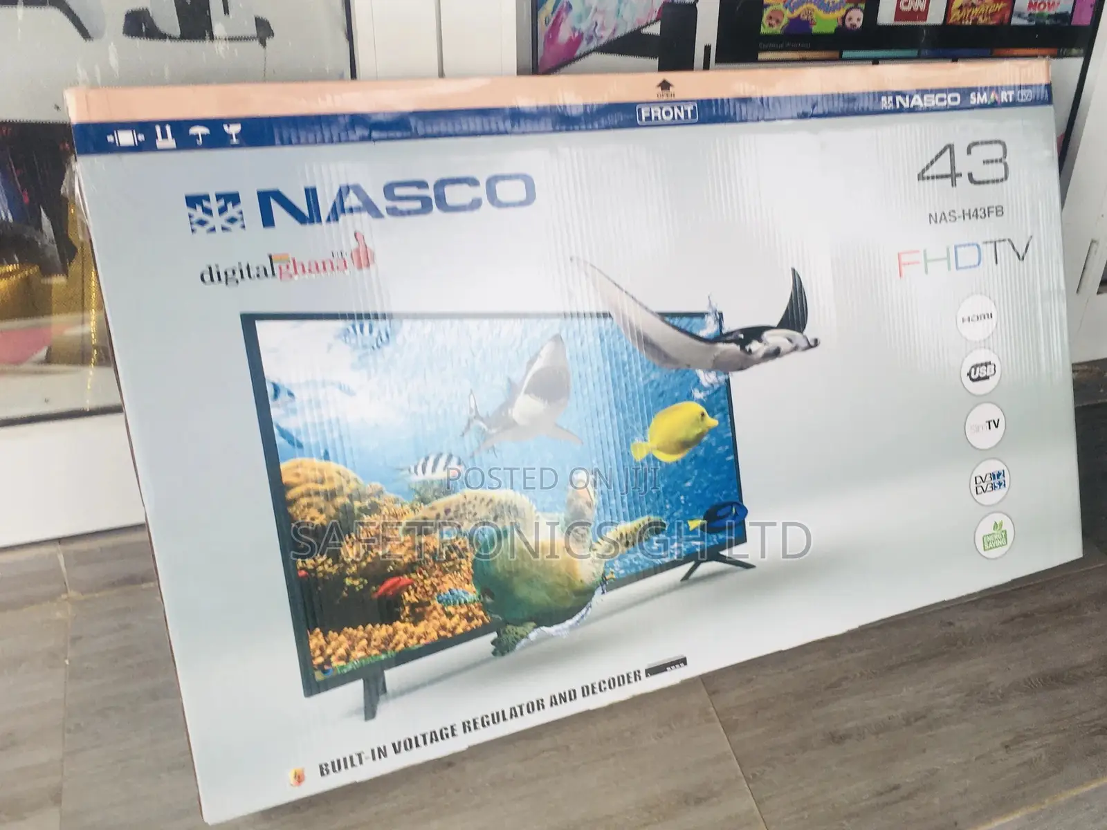 Most Affordable 43 Inches Glossy LED Nasco Digital Satell