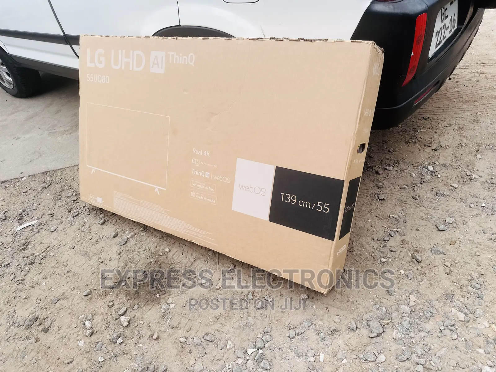 Greater Contrast Display UHD Smart Lg 55”Uq80
