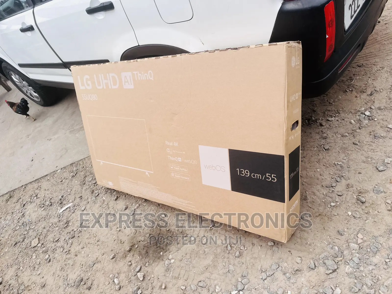 UHD Dimming Glossy LED LG Tv 55”Uq81