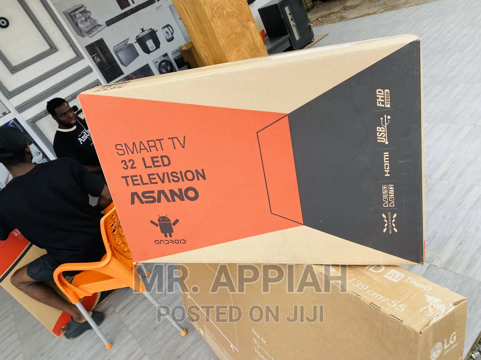 Effective and Reliable Asano 32 Inch Smart Tv(Black)