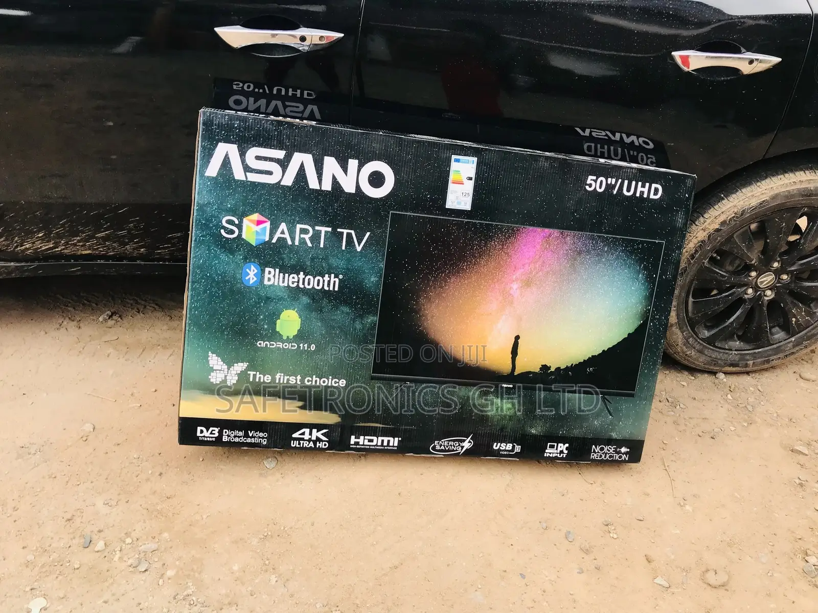 Smart Asano 50 Inches Glossy LED UHD Bluetooth Tv