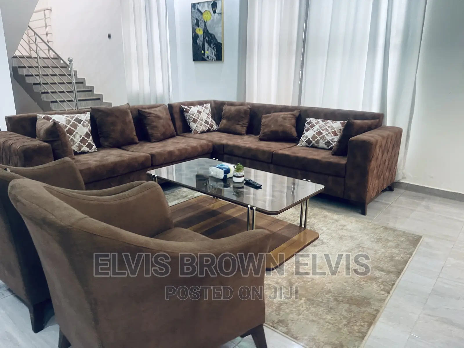 Furnished 2bdrm Duplex in Living Large, East Legon for rent