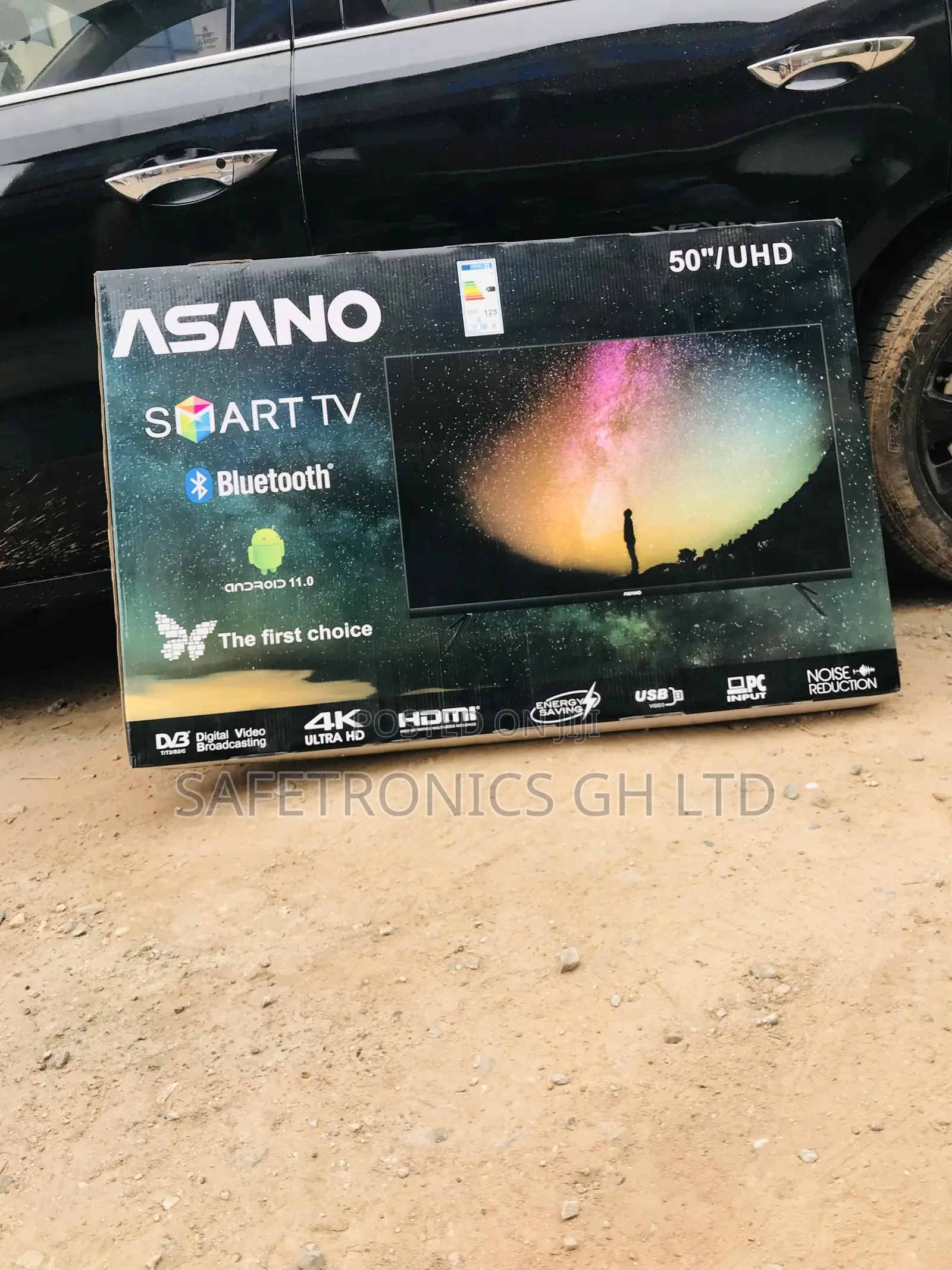 Newly Stocked Glossy 50 Inches Smart Asano UHD Tv