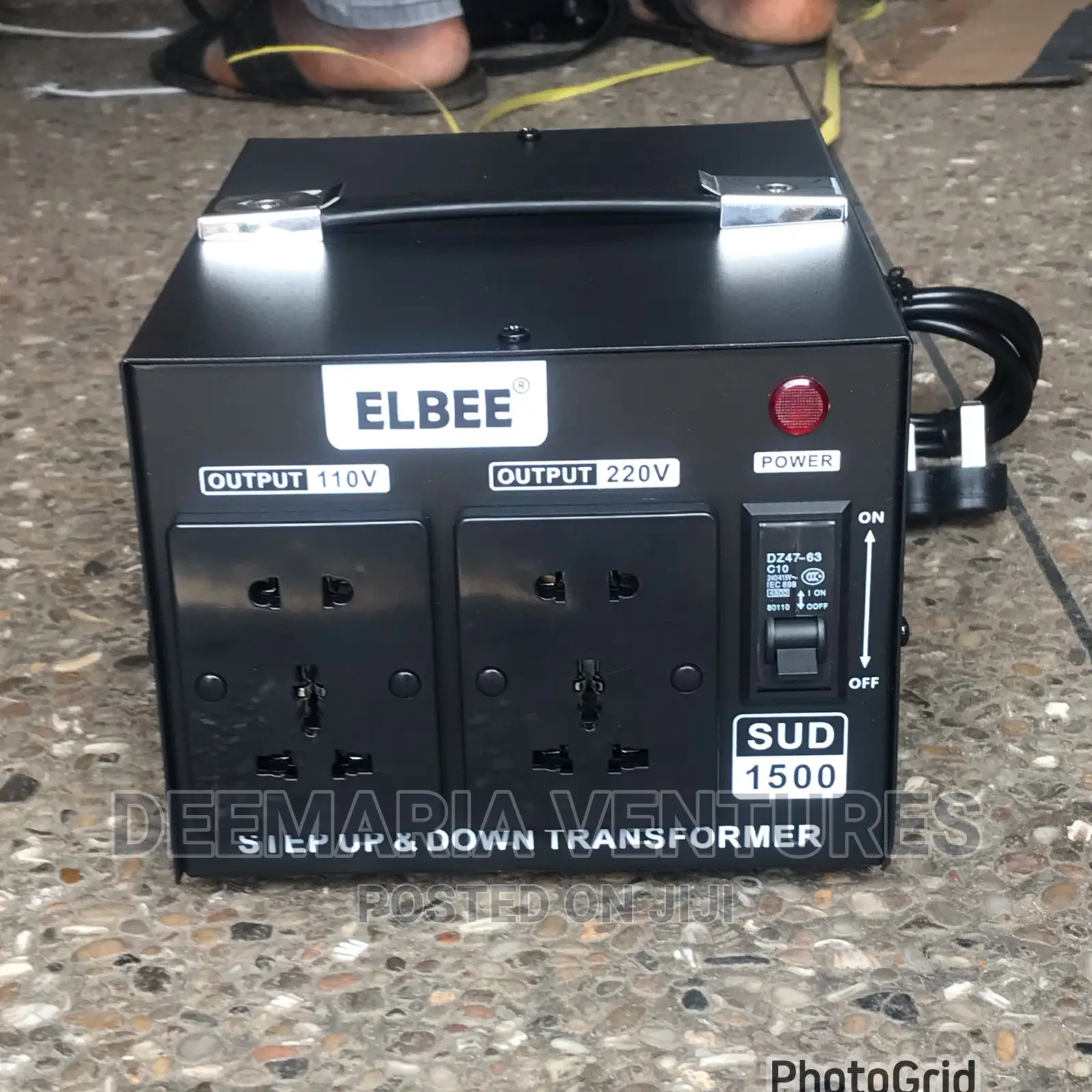 Elbee Sud 1500W Step Up/Step Down Transformer