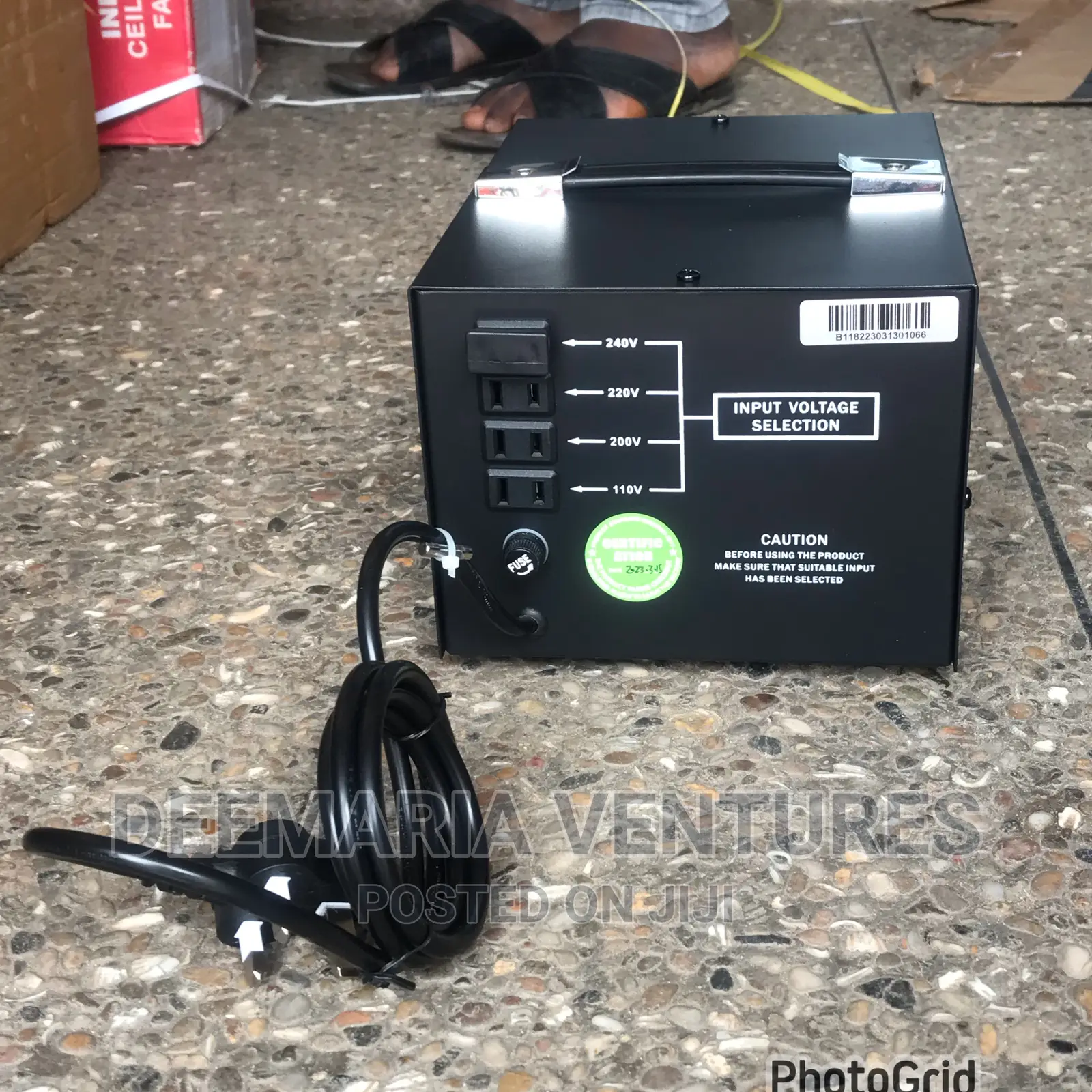 Elbee Sud 1500W Step Up/Step Down Transformer