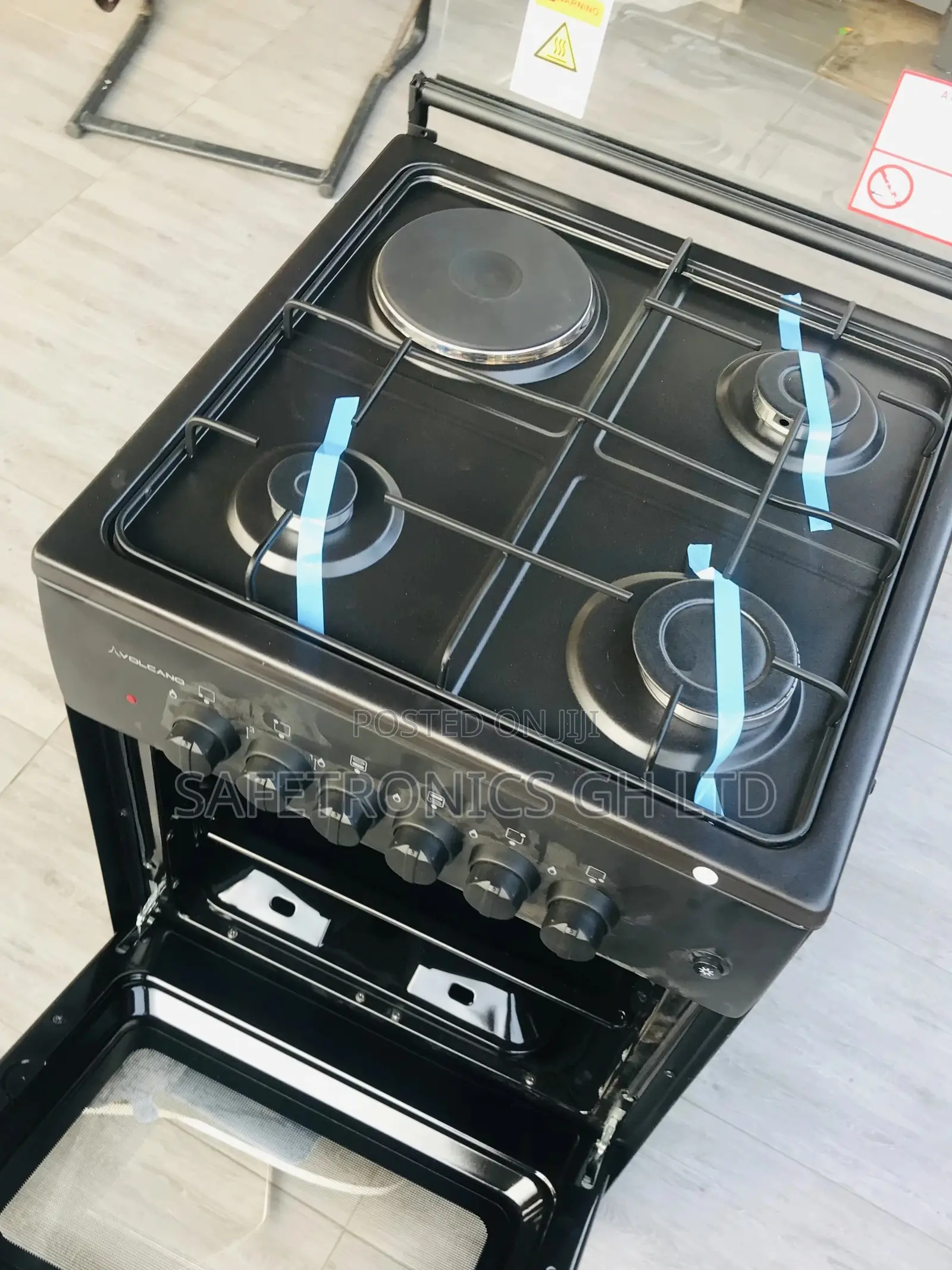 Best : 1 Electric 3 Gas Oven With Grill Volcano 50x50