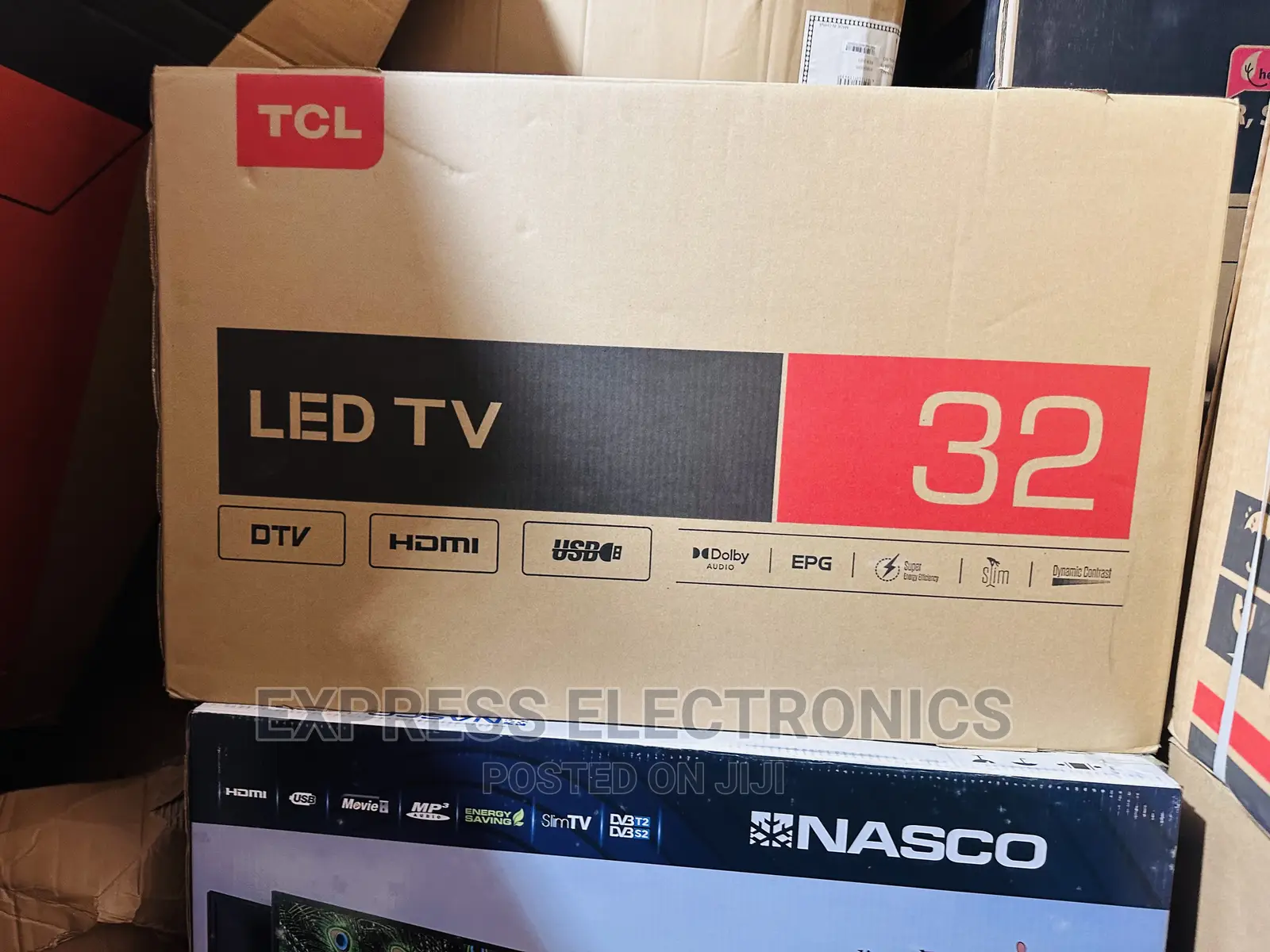 Available Now at 10gig Store TCL FHD Satellite 32”D32000