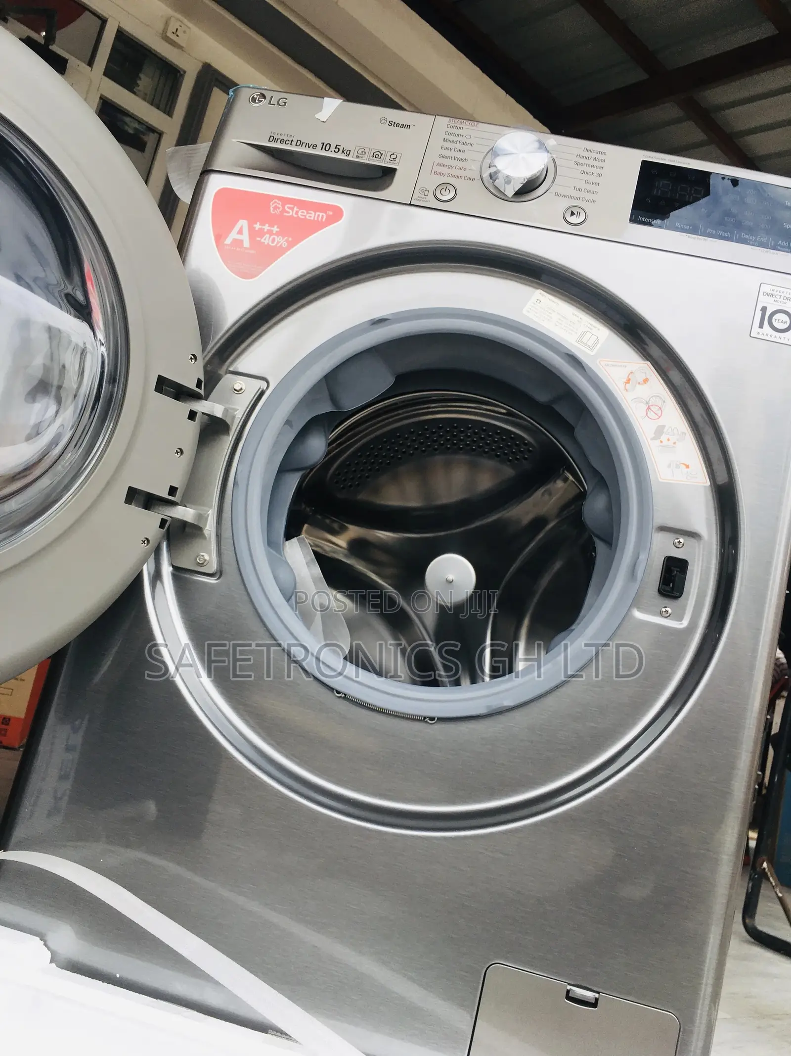 As 9kg Washingmachine TCL Frontload Fullyautomatic 
