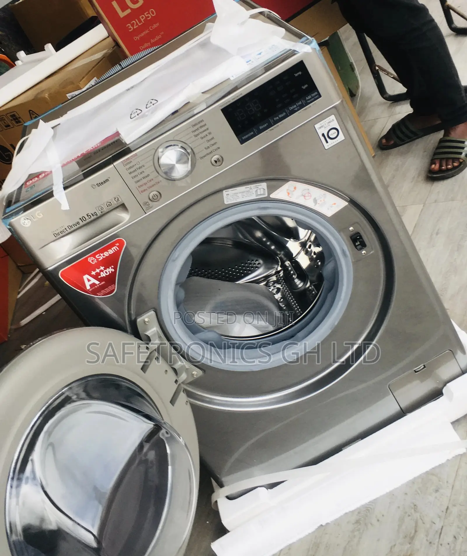 Frontload 9kg Washingmachine Fullyautomatic TCL P609fl 9kg