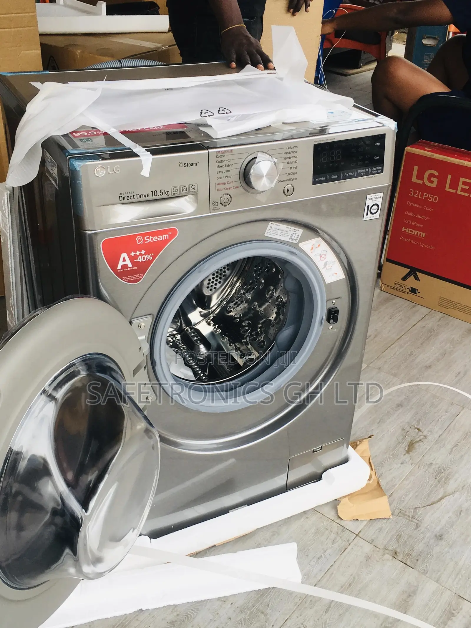 Ash Frontload Washingmachine 9kg Fullyautomatic TCL 