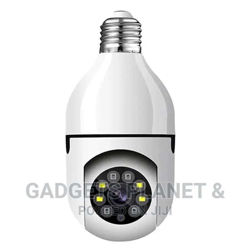 Wi-Fi Panoramic CCTV Camera - Bulb Design