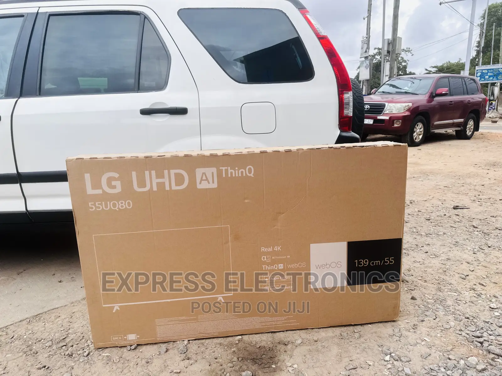 Airslim Ultra UHD Smart Glossy Lg 55”Uq80003 Tv