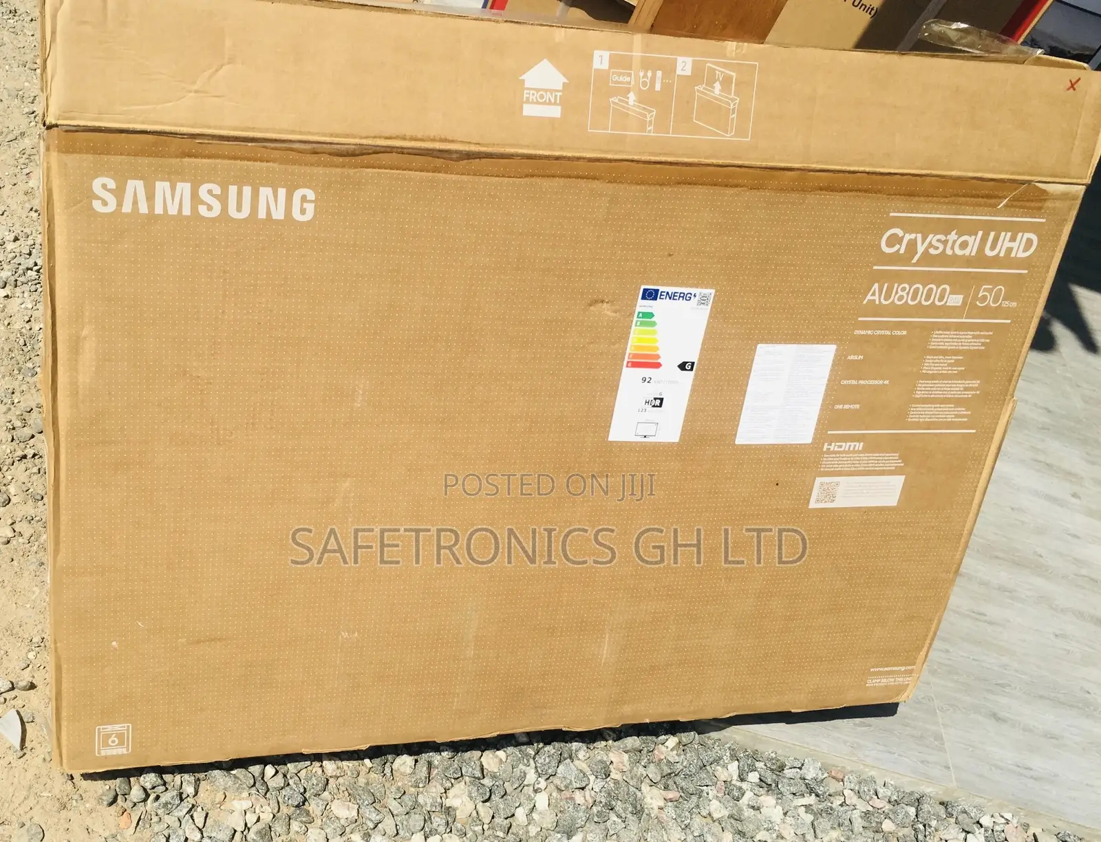 Samsung Essential 50 Inches Glossy Inches UHD AU80 Tv
