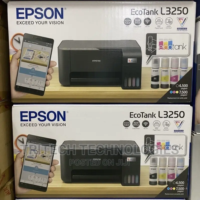 Epson Ecotank L3250 A4 Wi-Fi All-in-One Ink Tank Printer