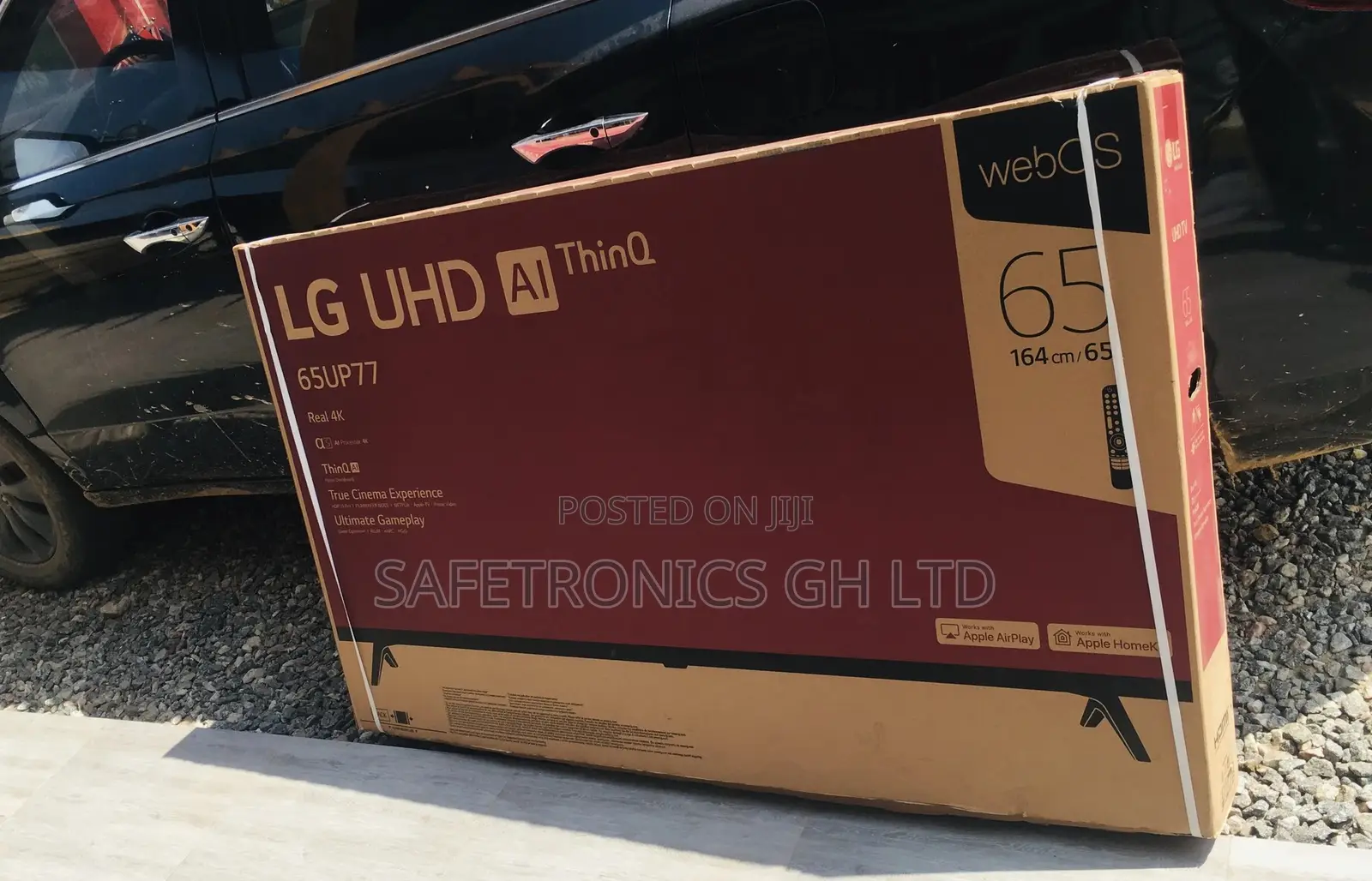 UHD Smart UP77 LG 65 Inches Glossy LED Crystal Tv