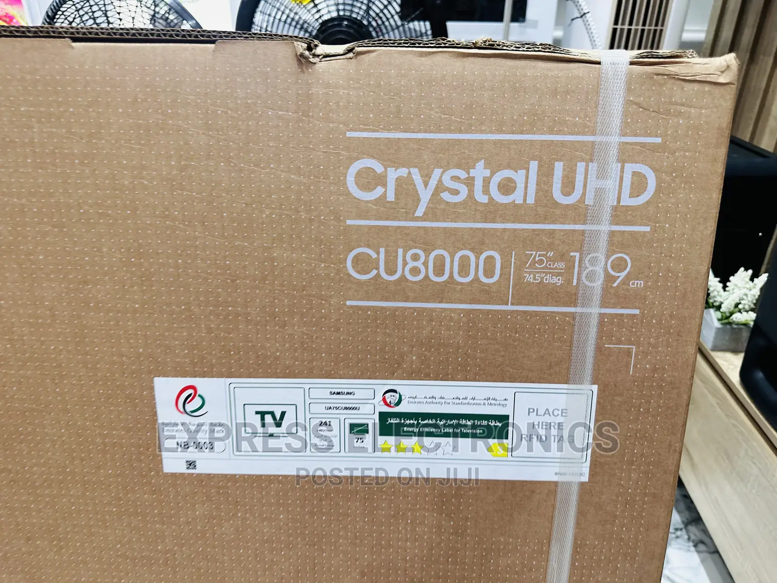 Lovely New Samsung New Model UHD Smart 75”Cu8000 Tv