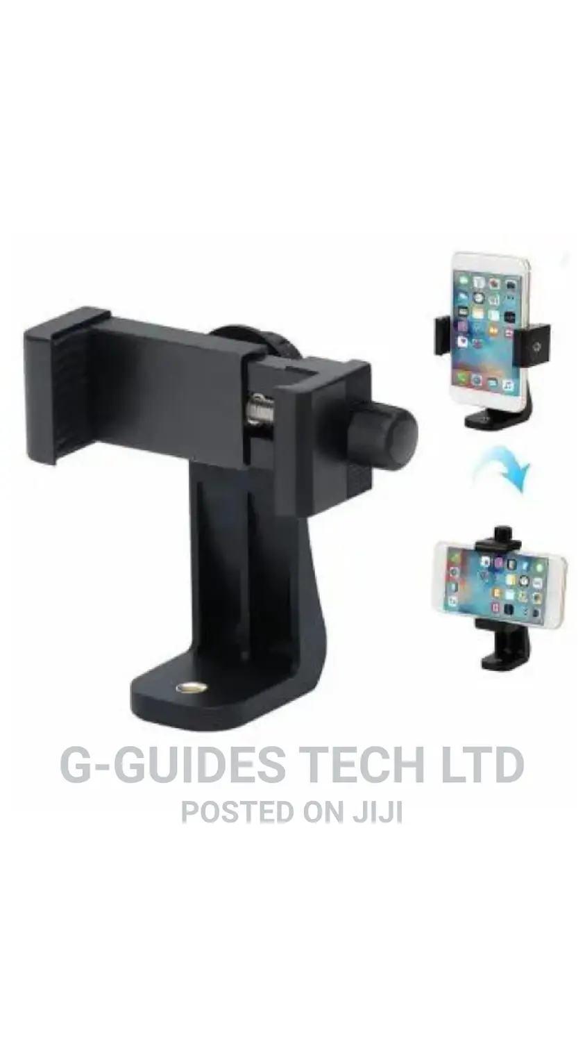 360° Mobile Phone Holder for Tripod Stand