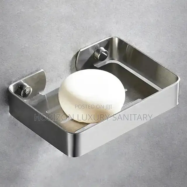 Wall Mounted Decorative Square Soap Dish( Rack)