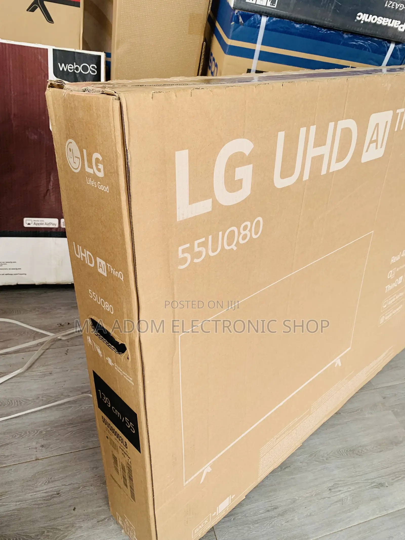 Snip Best LG Uhd TV Uq80 55 (139cm) 