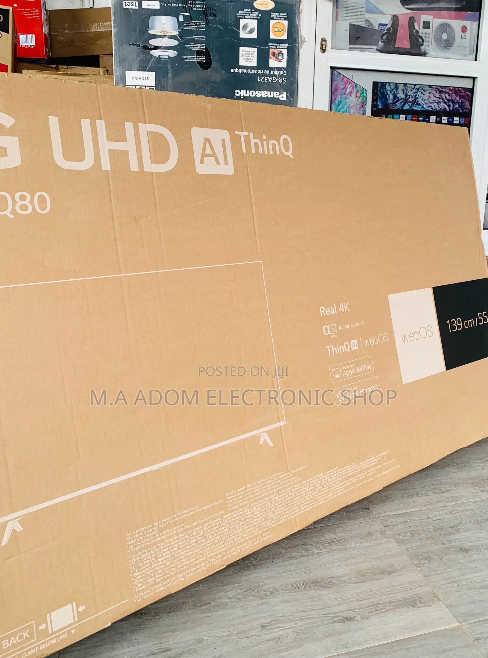Snip Better LG Uhd TV Uq80 55 (139cm) 