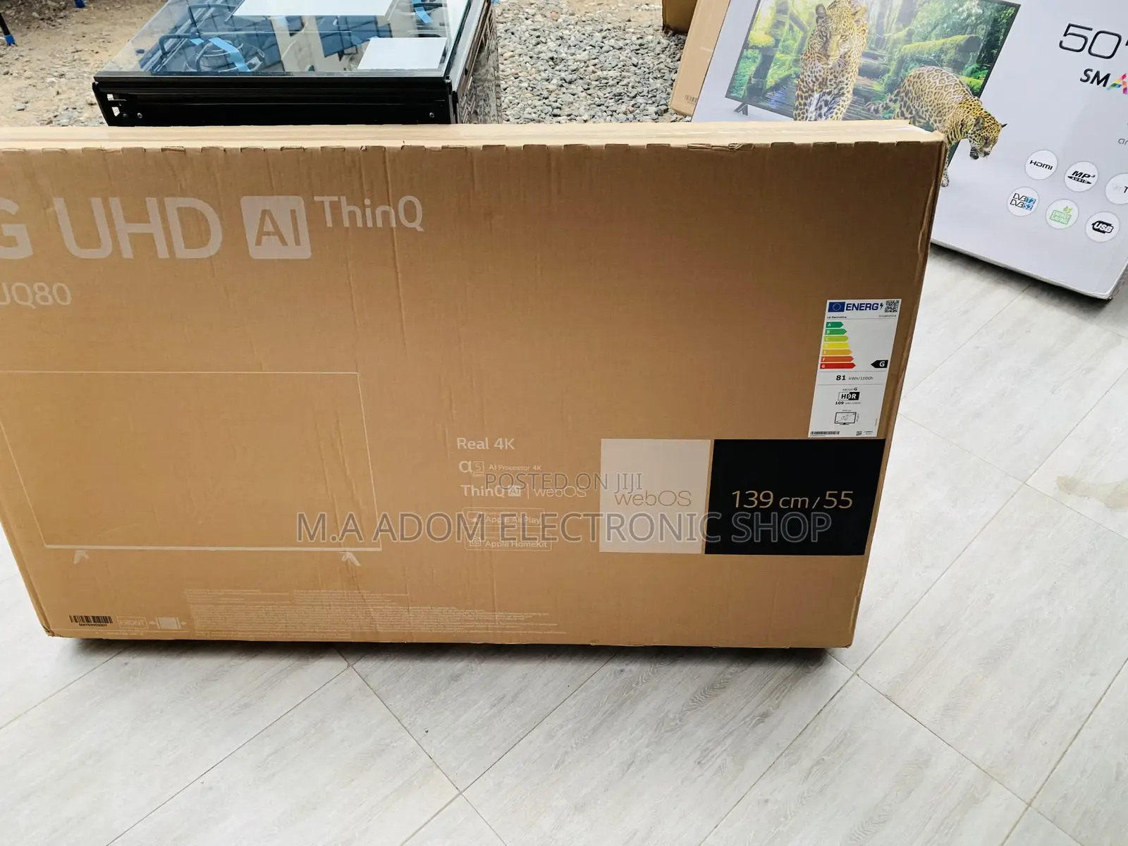 Snip Super LG Uhd TV Uq80 55 (139cm) Smart TV