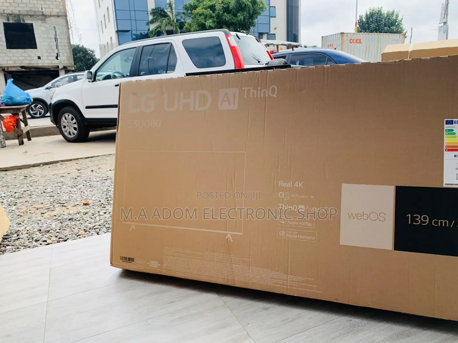Snip Fresh LG Uhd TV Uq80 55 (139cm) Smart TV