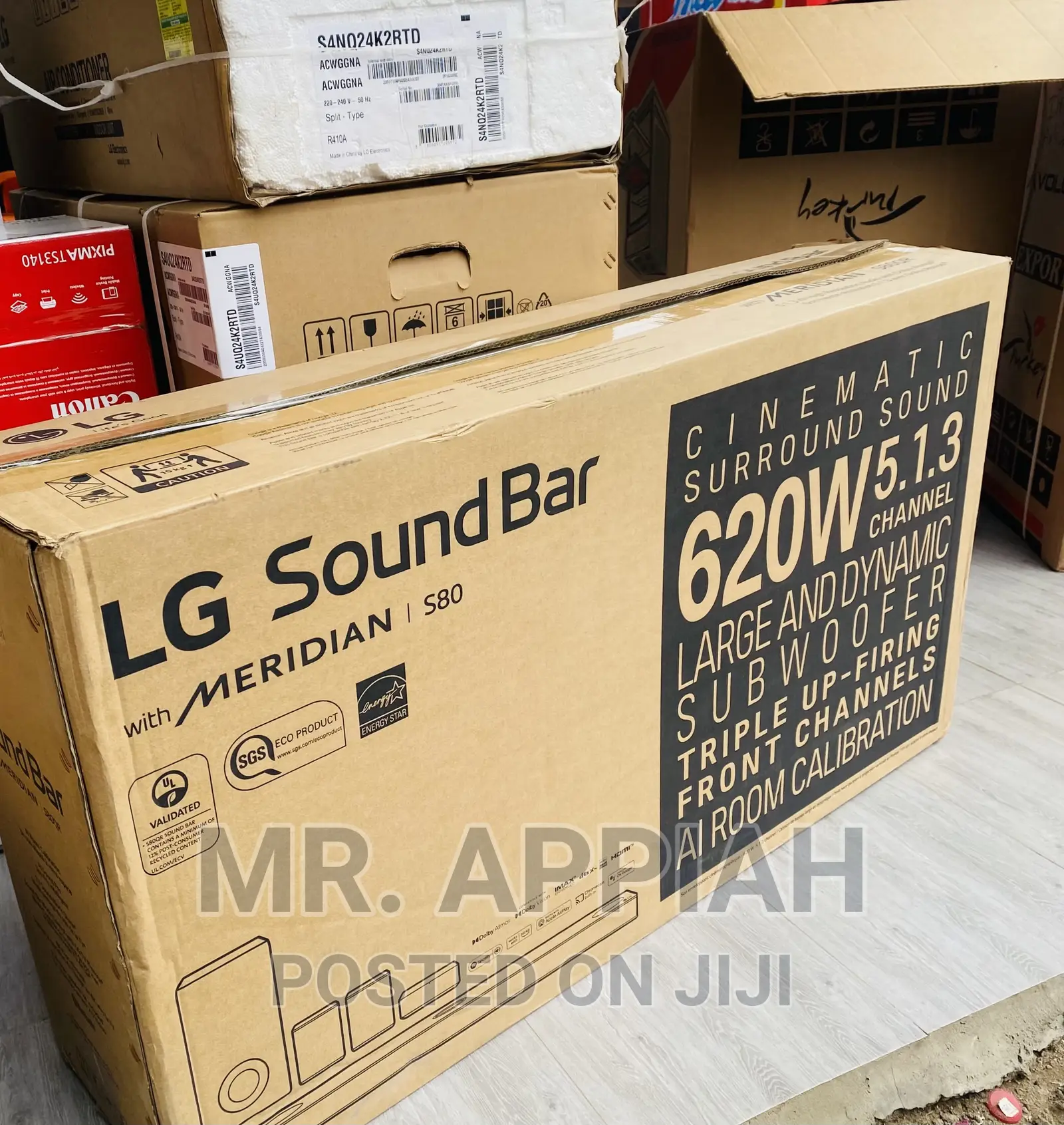 Classic LG S80QR Bluetooth Sound Bar System(Black)