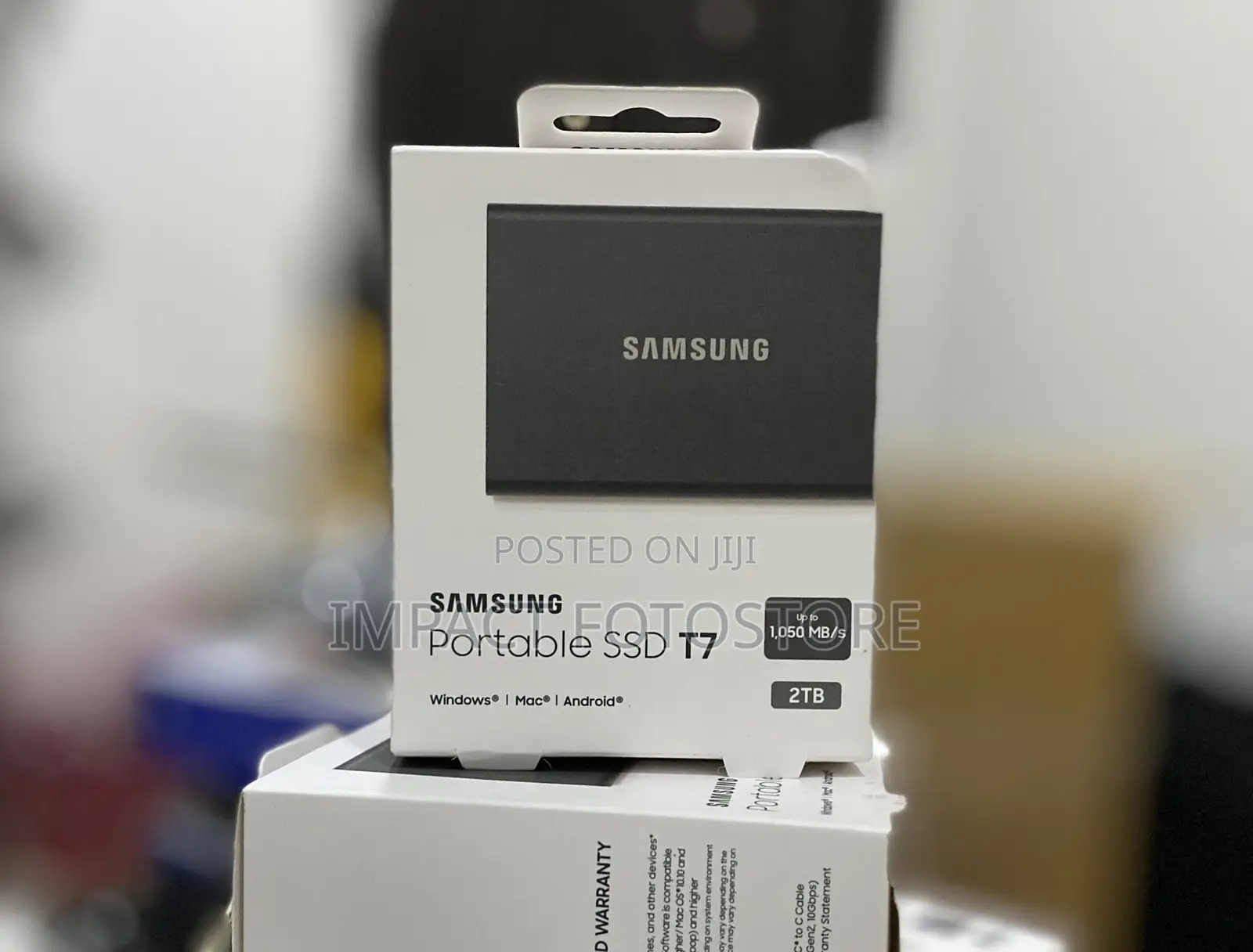 Samsung 2tb T7 Portable Ssd (Titan Gray)