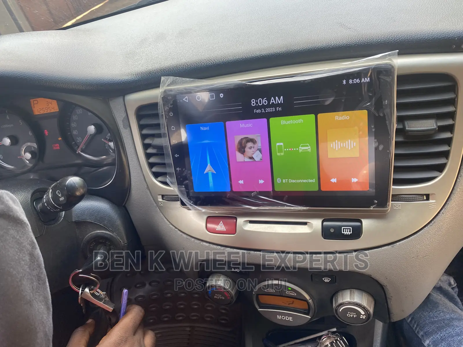 Kia Rio Android Stereo 1