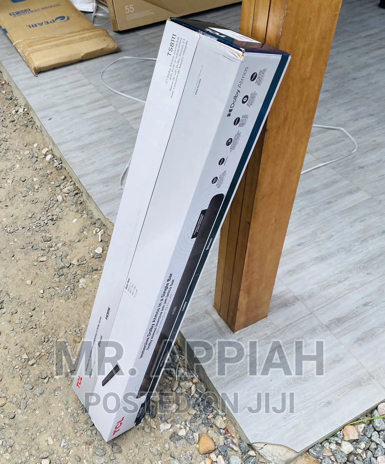 New TCL Bluetooth Single Sound Bar(TS8111)Black 